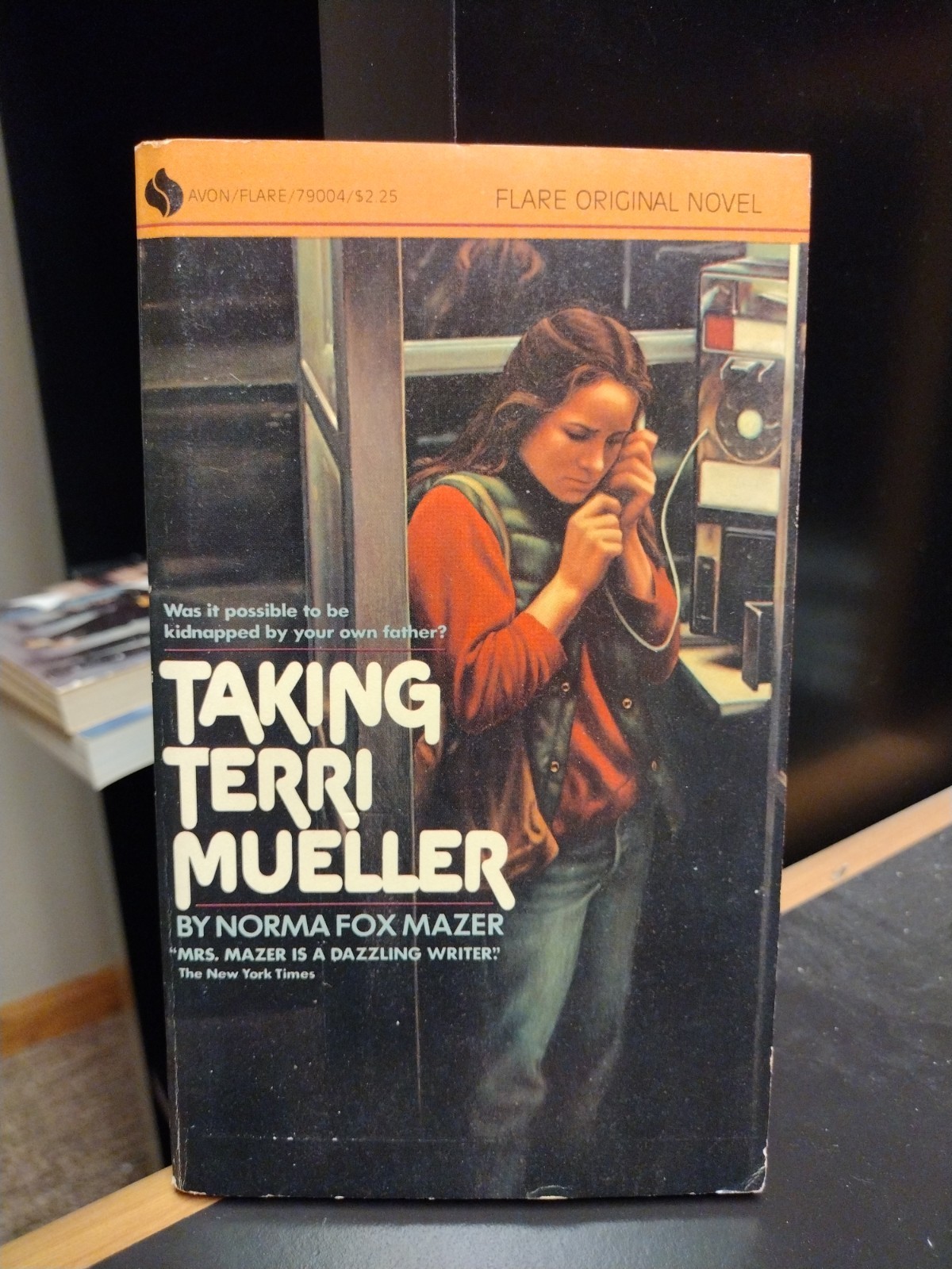 Taking Terri Mueller Avon Flare Books Original Novel by Norma Fox Mazer 1981