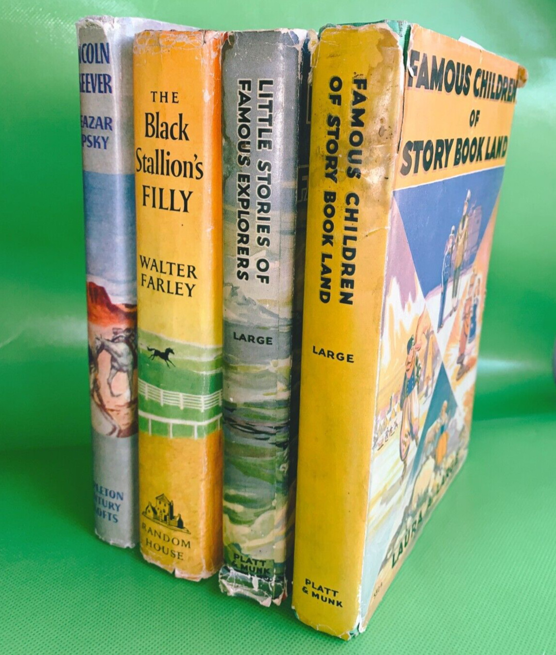 Children’s Literature Books 4x Vintage Timeless Classics Adventure Thrills Heart