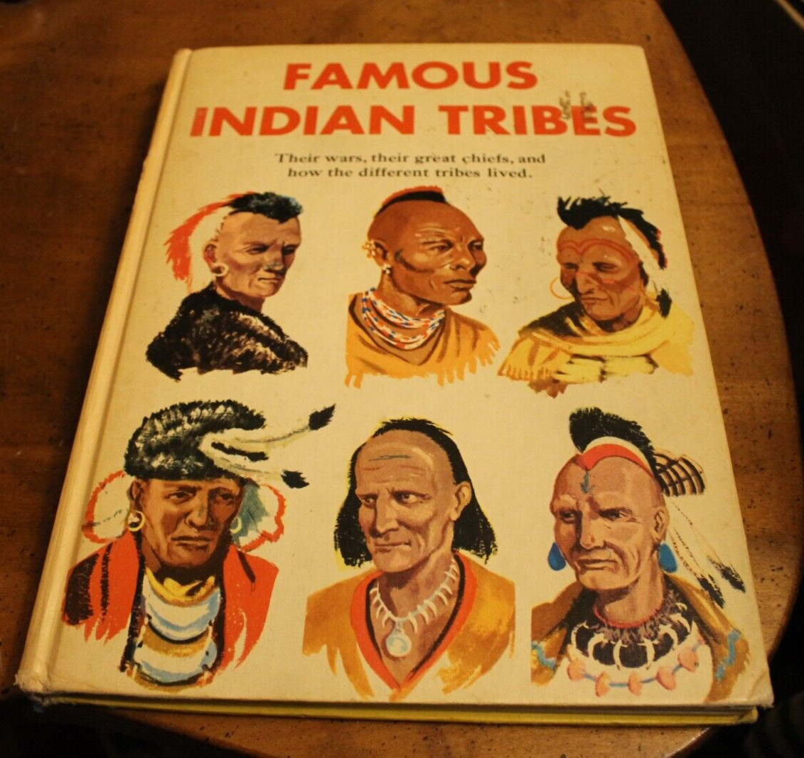 Famous Indian Tribes ~ William Moyers & David Cooke ~ 1954 Random House HC