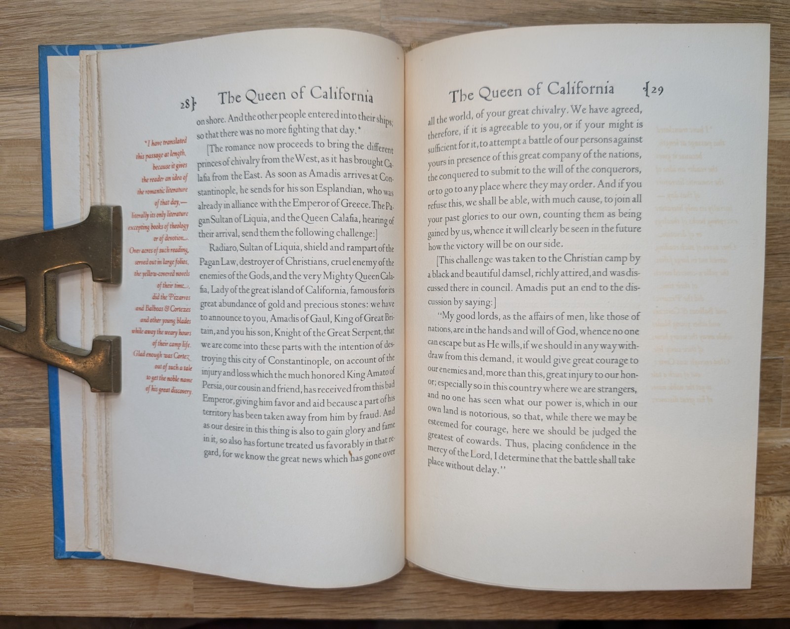 The Queen of California – Colt Press, 1945, Limited Edition of 500 Copies