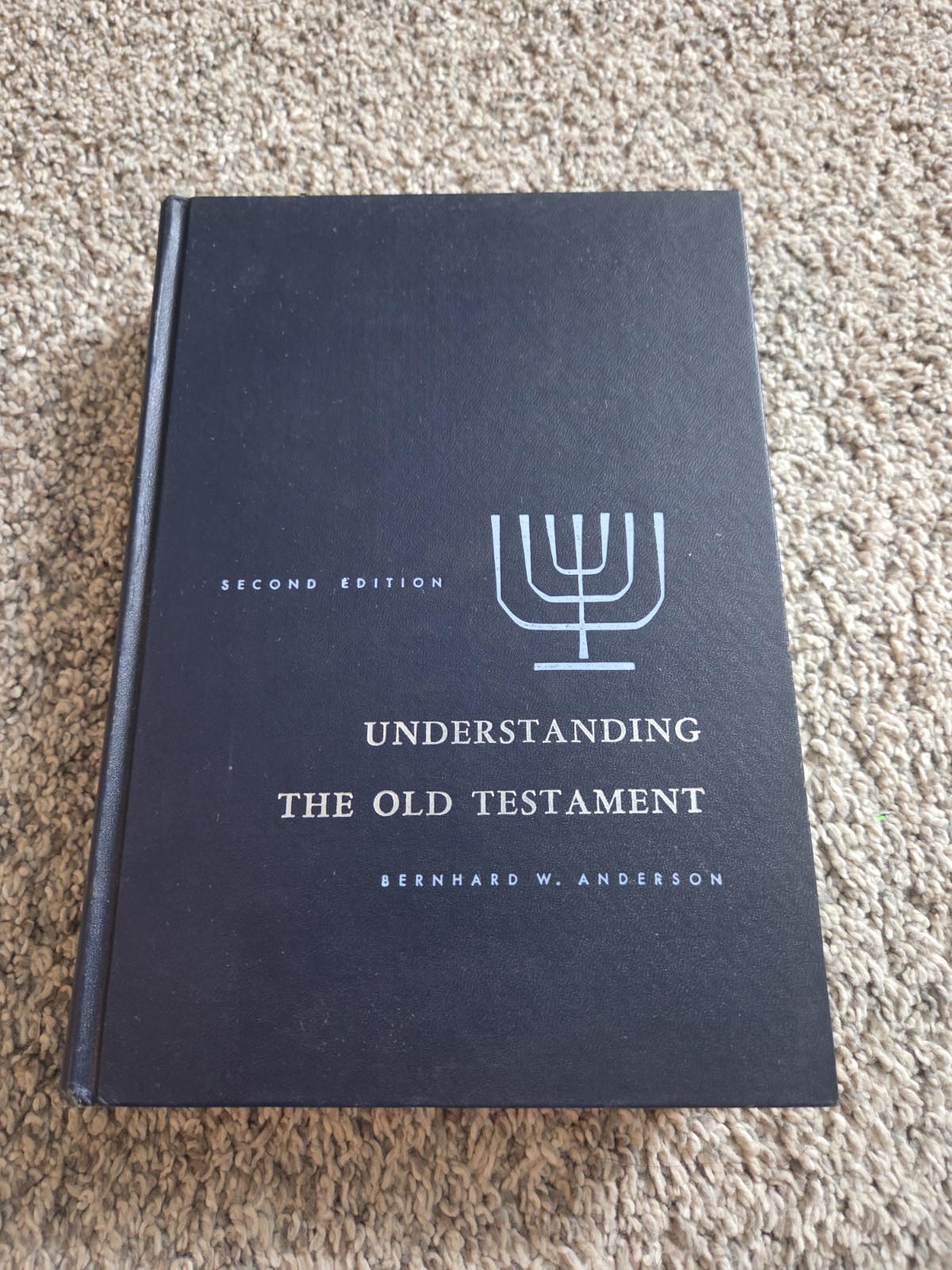 1966 Understanding the Old Testament 2nd Ed 1st Print Anderson Prentice-Hall