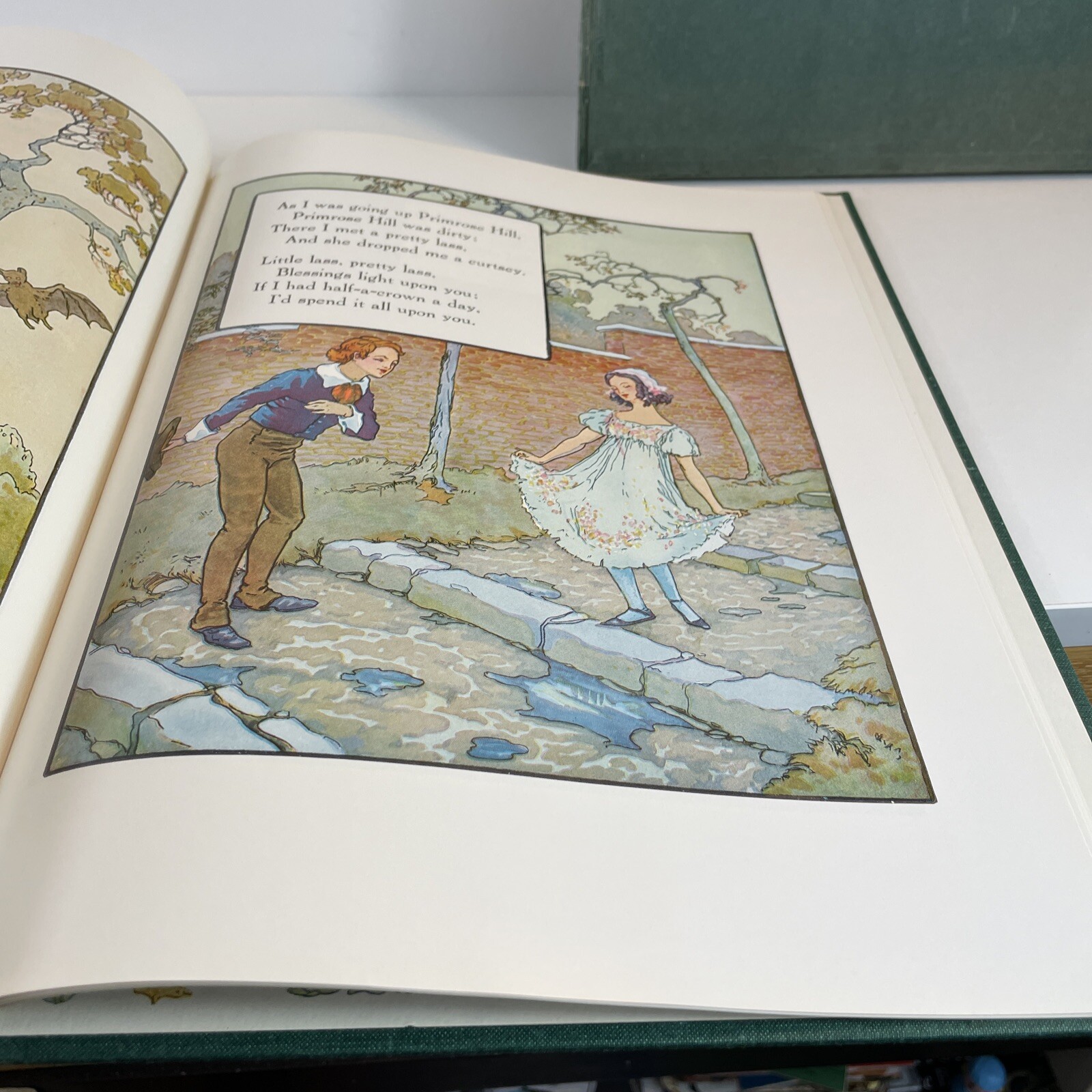 Vintage 1915 Mother Goose Book Volland Edition Grover & Richardson Donohue & Co