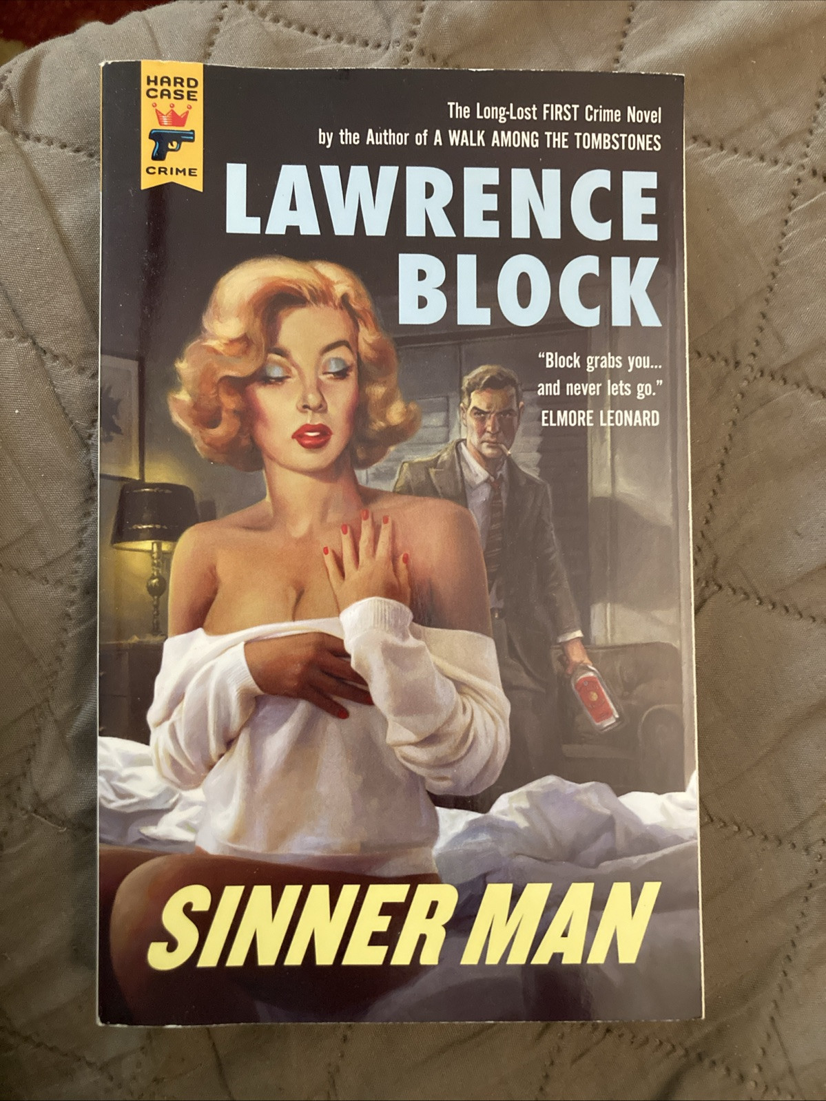 Crime gga Trade Pb, Sinner Man by Block, Hard Case Crime 126, 2016, NF