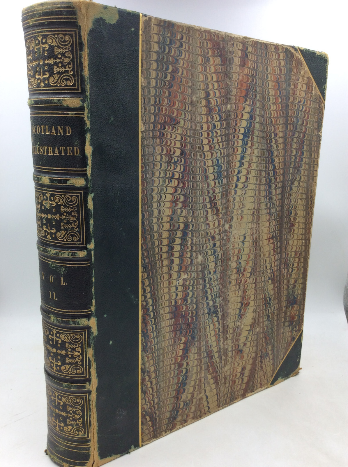 SCOTLAND Vol 2 by William Beattie – 1838 – Illustrated w/ many b/w engravings!