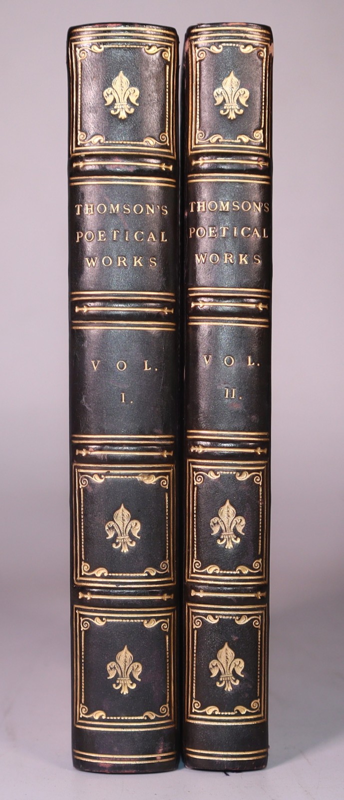 1847 Poetical Works of James Thomson Aldine Edition of the British Poets Binding
