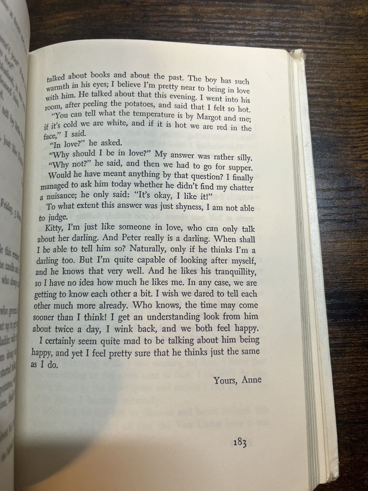 Anne Frank The Diary of a Young Girl 1967 Vintage Hardcover