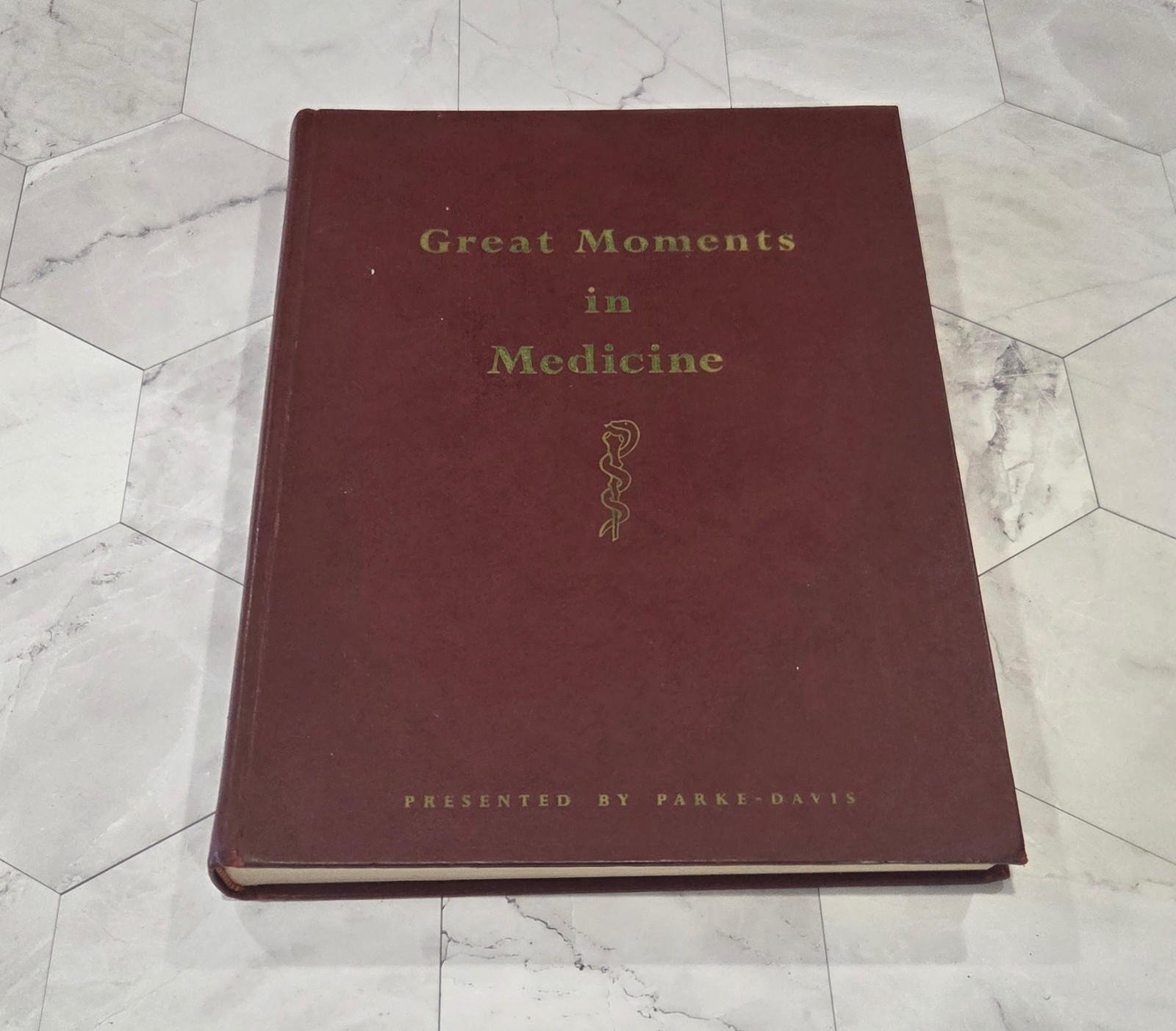 Great Moments in Medicine HC 1966 Parke-Davis George A Bender Robert A Thom