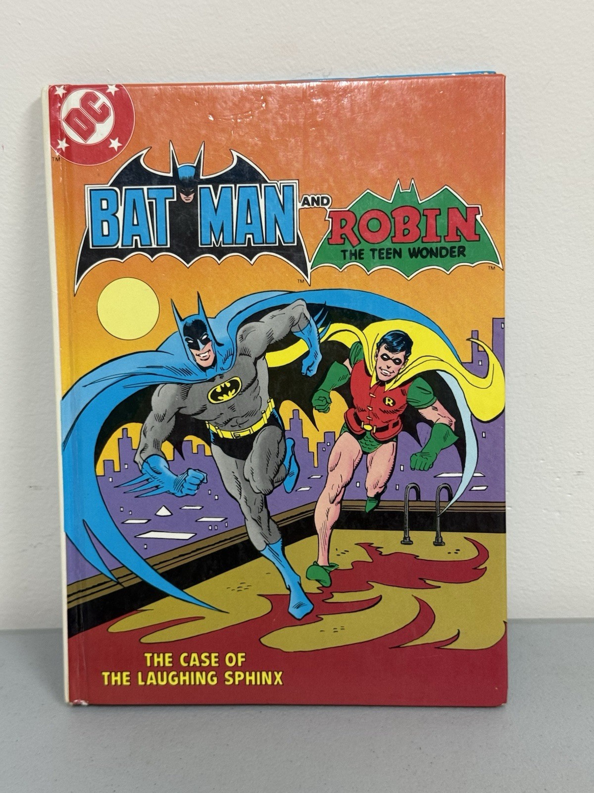 Fisher-Price Batman and Robin The Laughing Sphinx 1982 Illustrated HC
