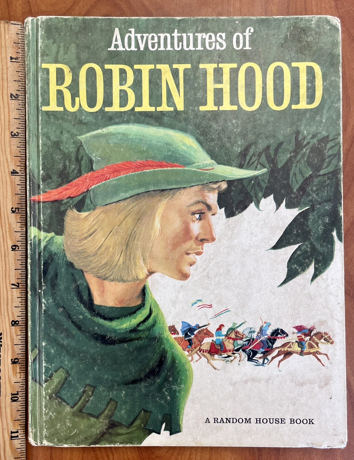 Adventures of Robin Hood by Eleanor Graham Vance oversized kids’ book 1953
