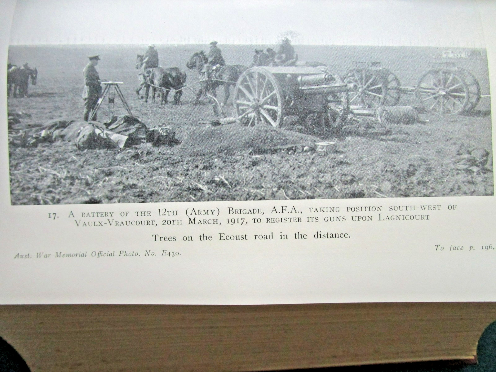 Official History Australia in the War 1914-1918 Vol IV The AIF in France 1917