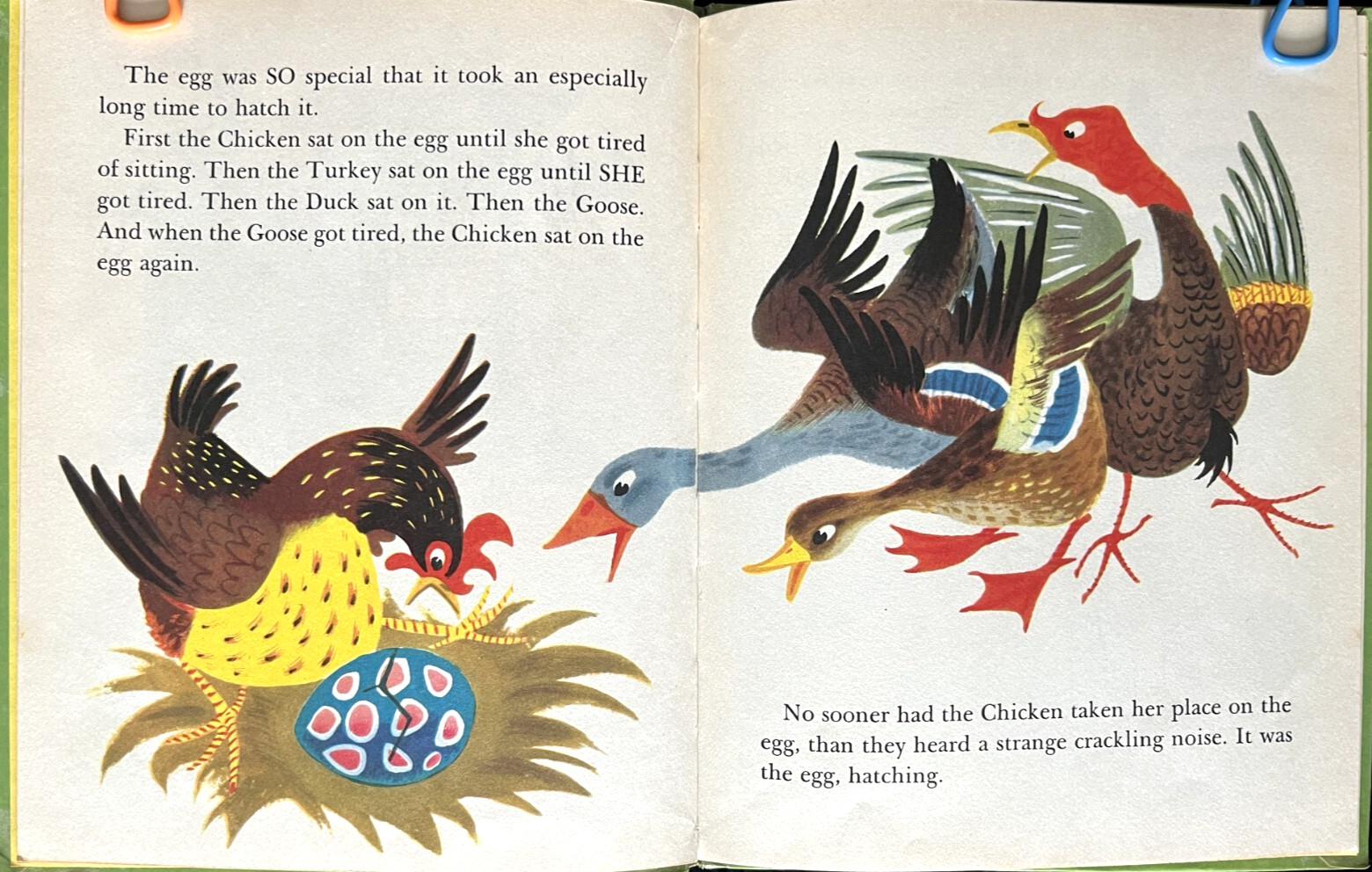 THE CHURKENDOOSE ~ vintage children’s Wonder Book, original 32-page 1st ed. VG