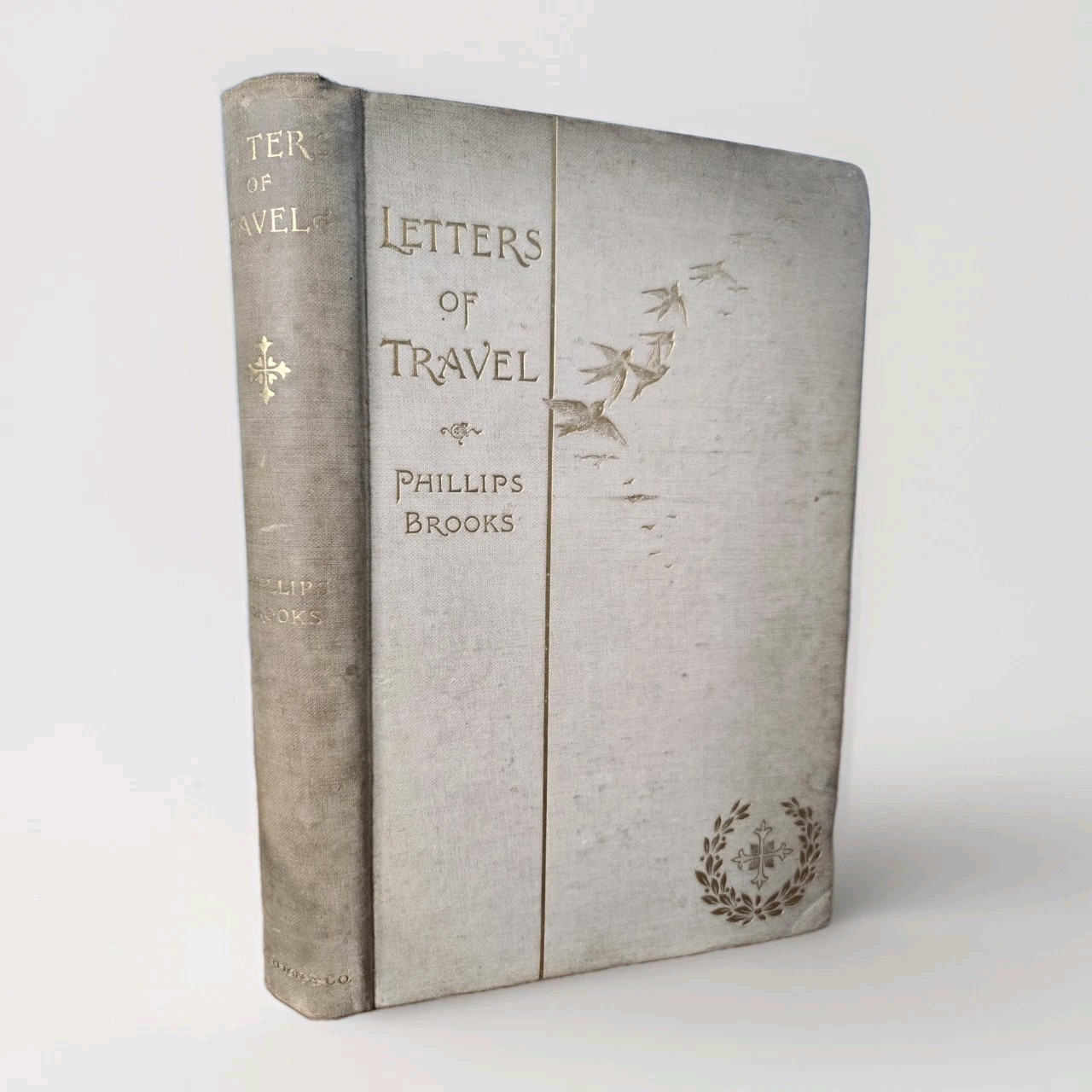 Letters of Travel – Phillip Brooks, 1893 print Dutton And Co. Pub. J12
