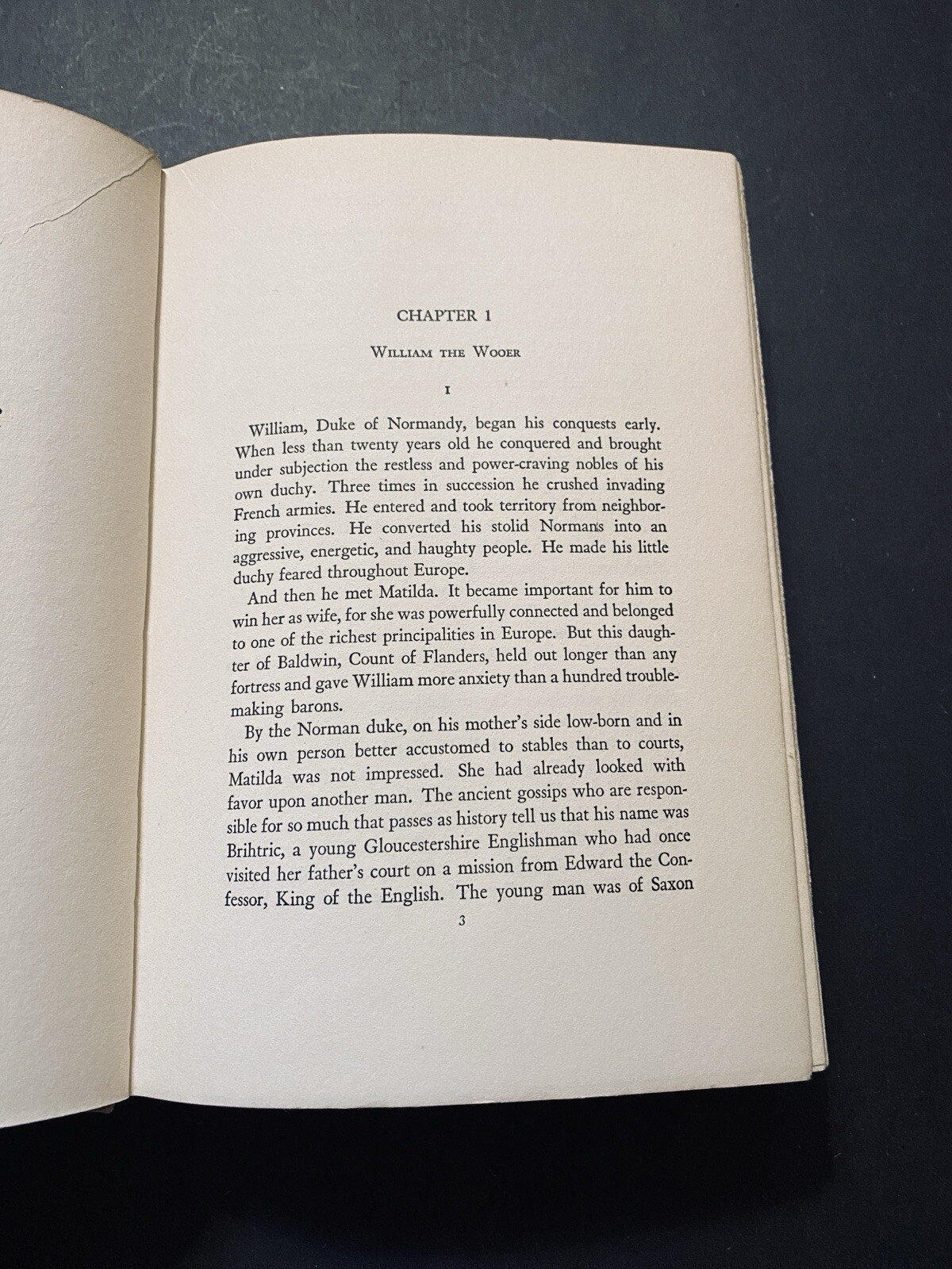 1933 – William The Conqueror – Phillips Russell – 1st Edition – Scarce