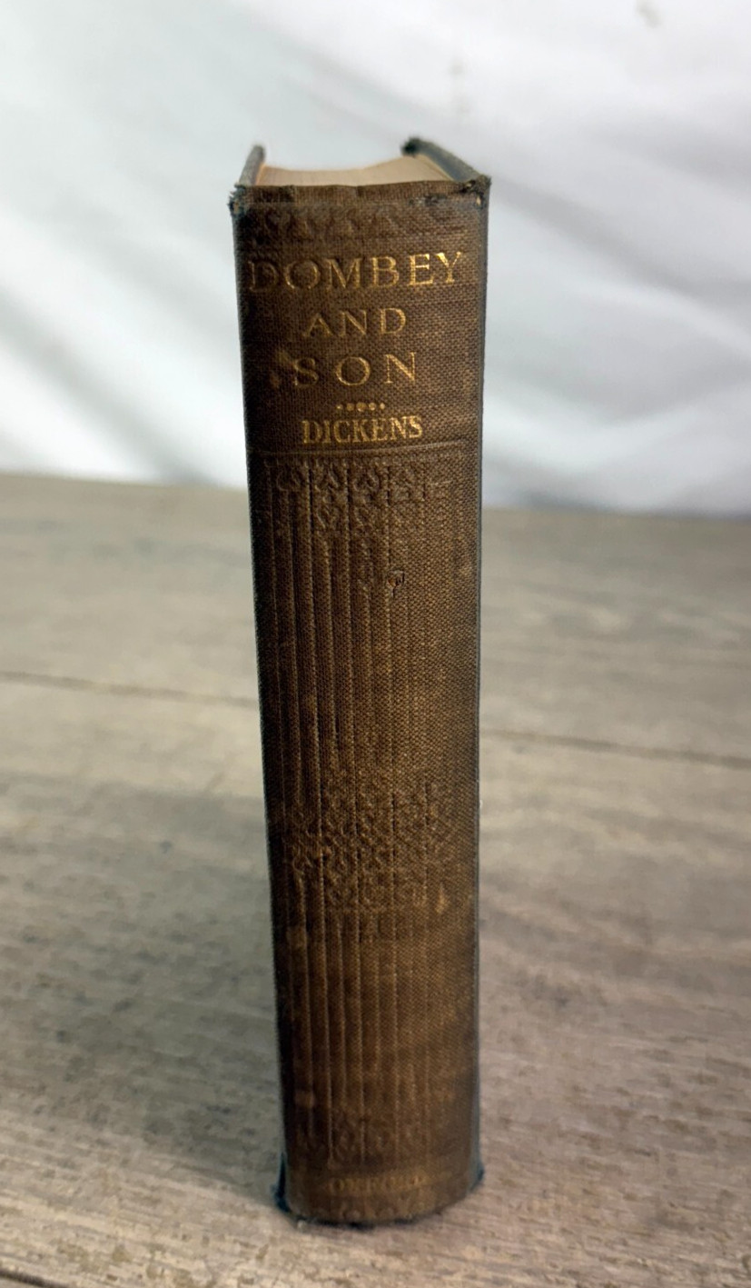 Dombey and Son Charles Dickens Cruikshank Illustrated Humphrey Milford OUP HC