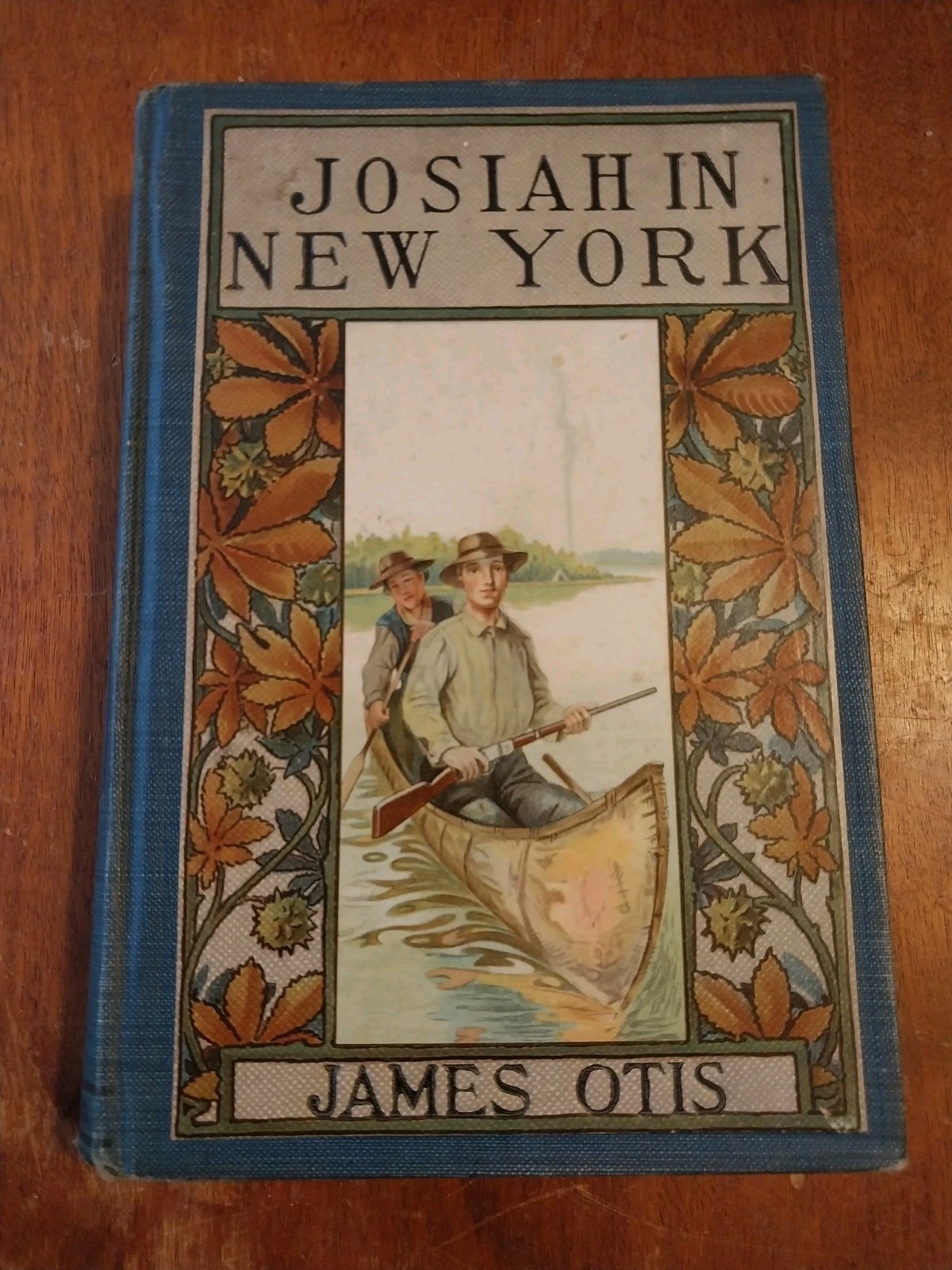 VINTAGE NYC STORY – „Josiah in New York“ by James Otis 1893 HC scarce