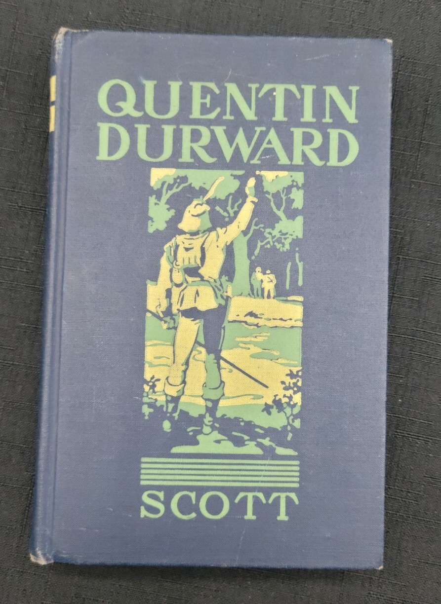 Quentin Durward by Sir Walter Scott Academy Classics Allyn & Bacon HC VGUC