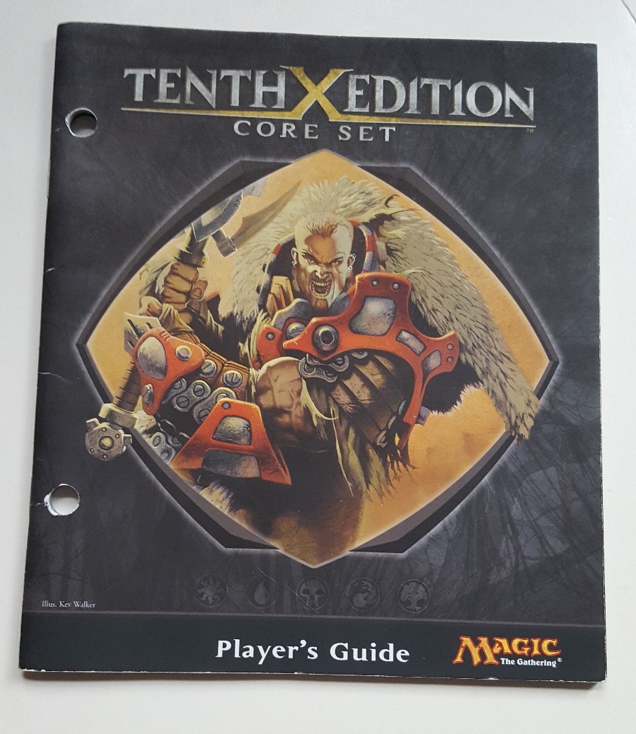 MTG TENTH EDITION CORE SET PLAYER’S GUIDE card encyclopedia