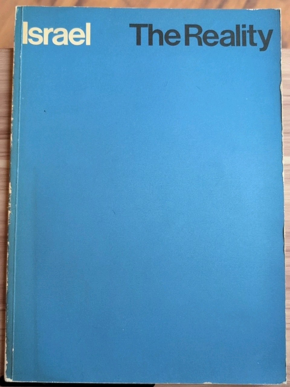 1969 Israel : The Reality – RARE Photographs Illustrated Vintage 1ST EDITION