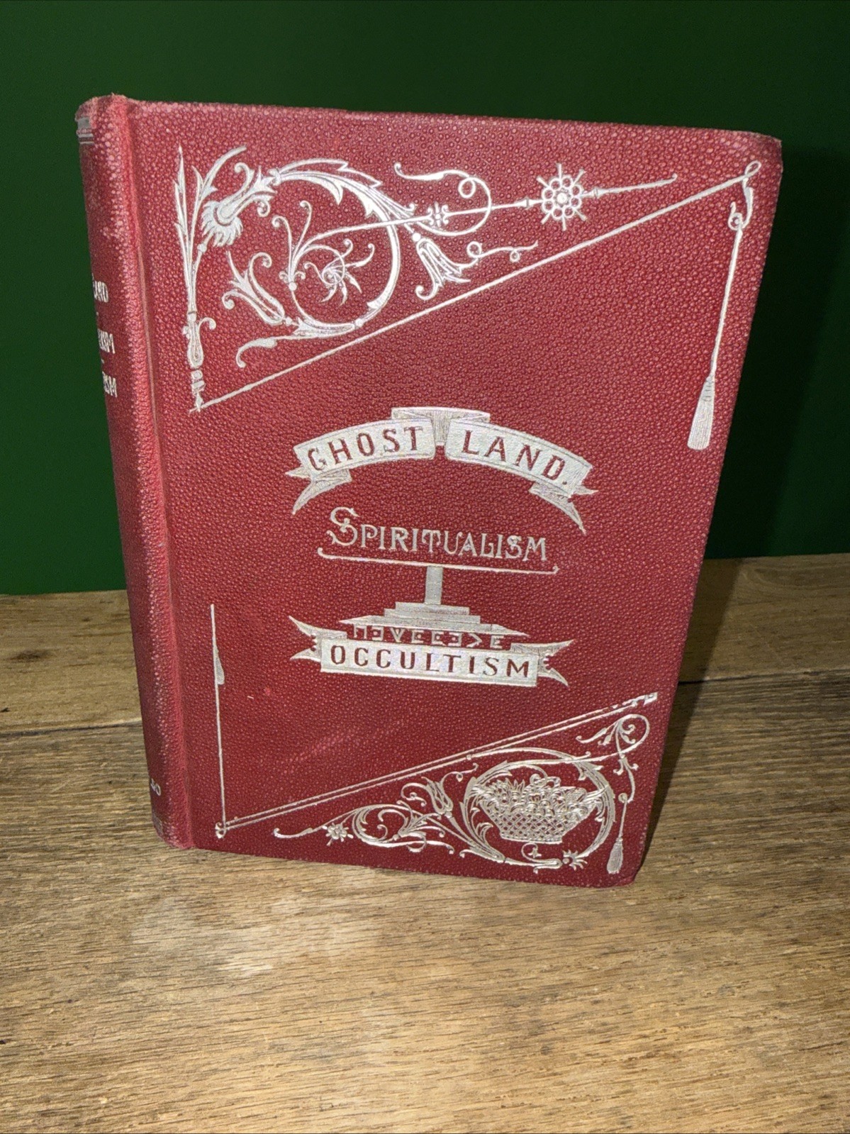 ? Emma Britten Ghost Land Mysteries of Occultism Spiritualism 1897 Rare Find