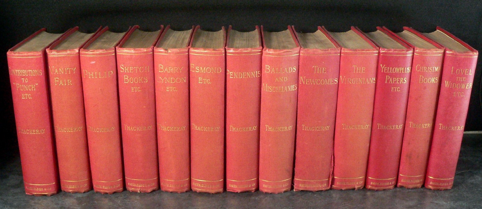 The Works of William Makepeace Thackeray 1–13 Smith Elder & Co 1903 Complete