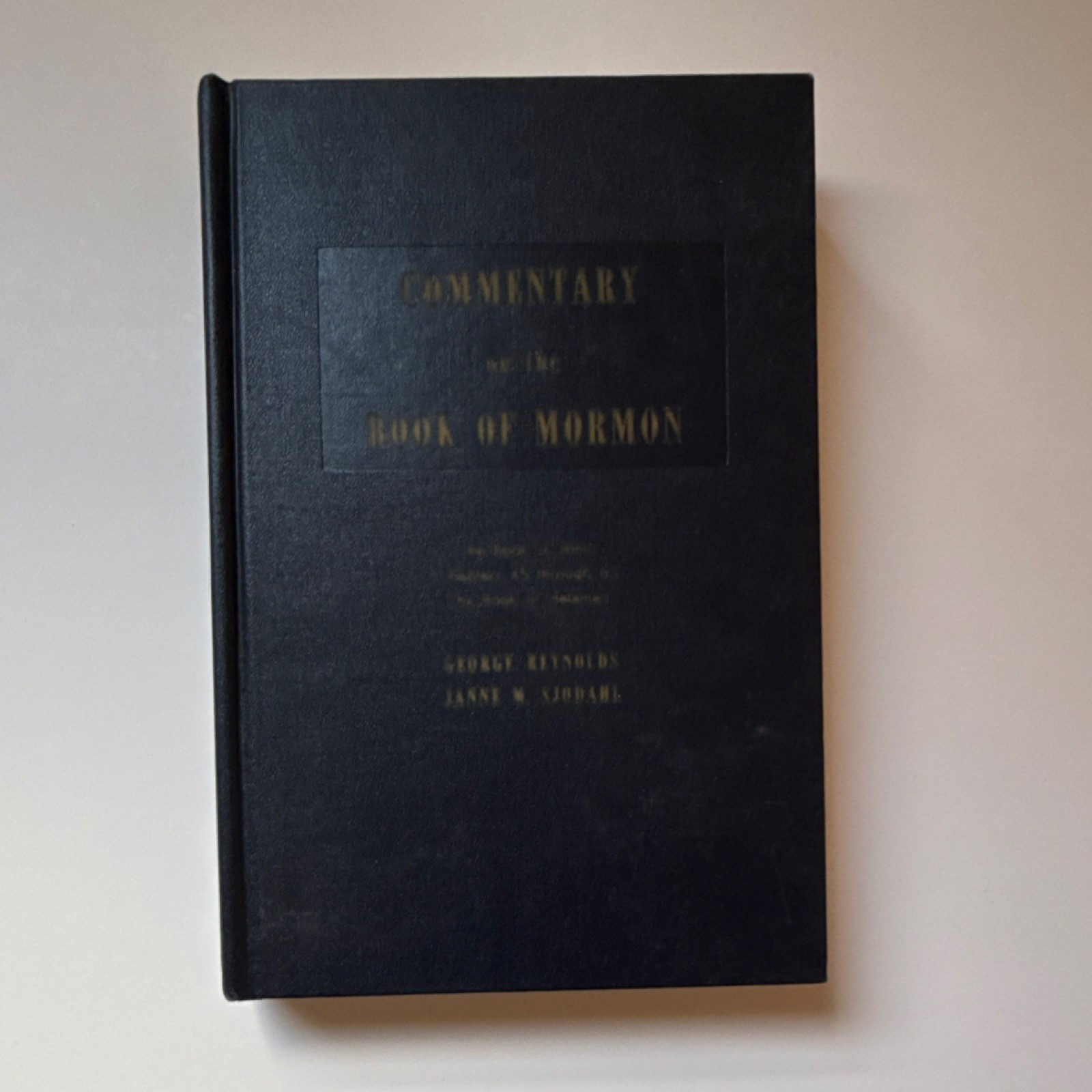 Deseret Book Commentary Book of Mormon volume V 1973. Mormon, LDS