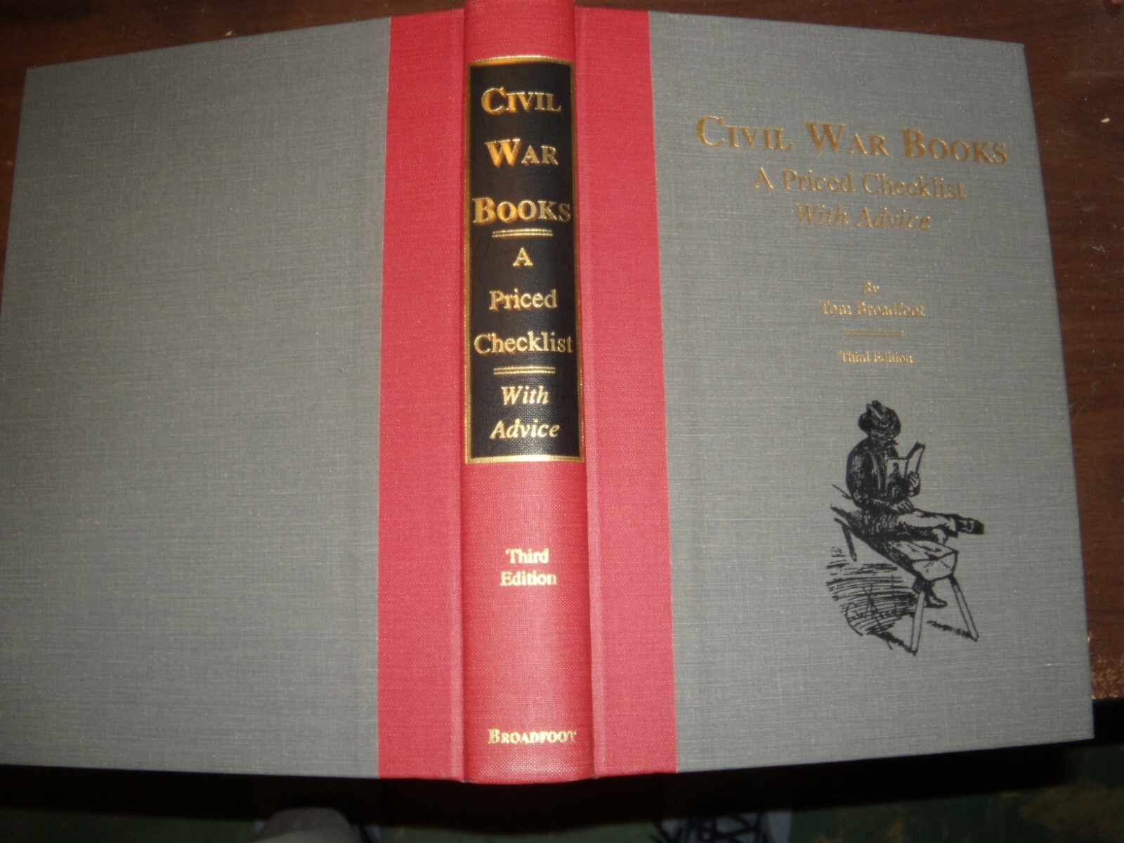 Civil War Books , A Priced Checklist with Advice , Tom Broadfoot , 1990