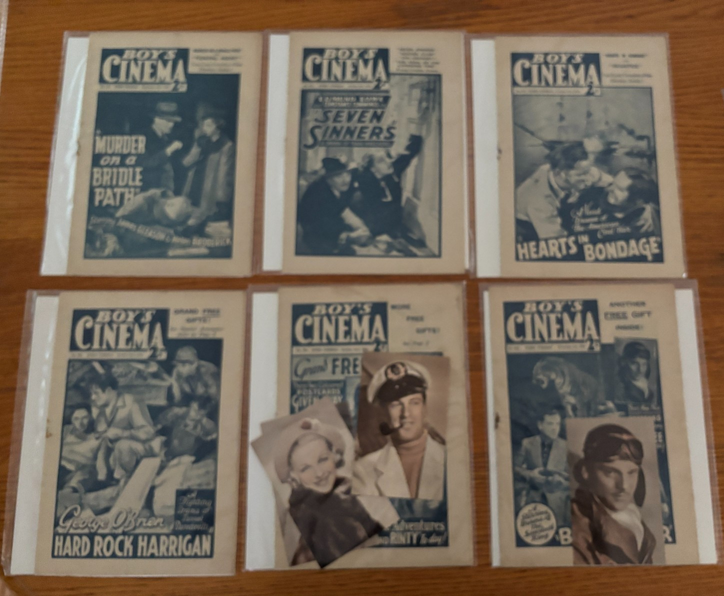 6 Boy’s Cinema Weekly # 876, 877, 879, 880, 881 & 882, from 1936 2 free photo