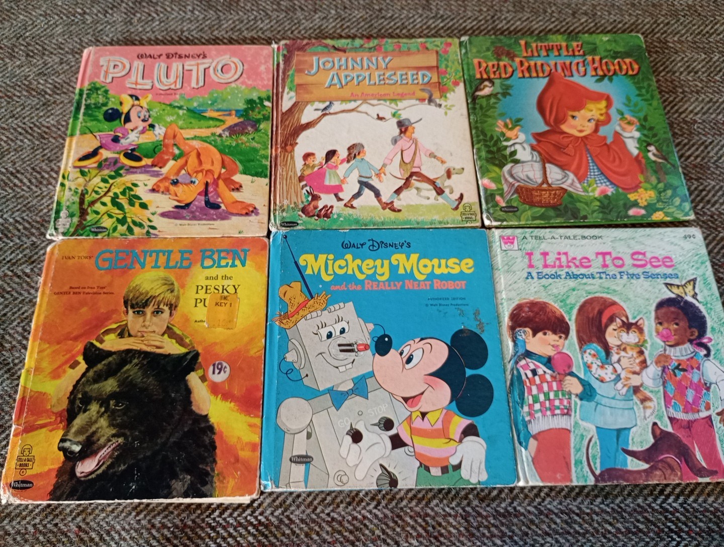 Tell A Tale Books Vintage Lot Of 7 Children’s Books 1960s