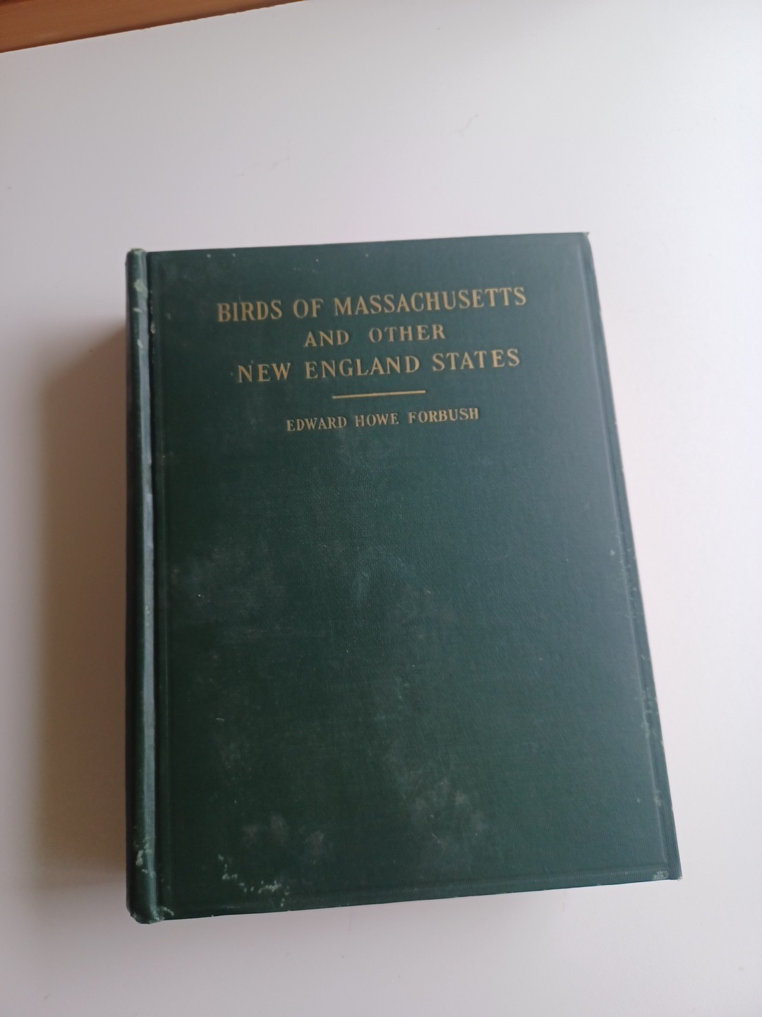 SIGNED Birds Of Massachusetts And Other New England States 1929 Forbush Vol 1-3