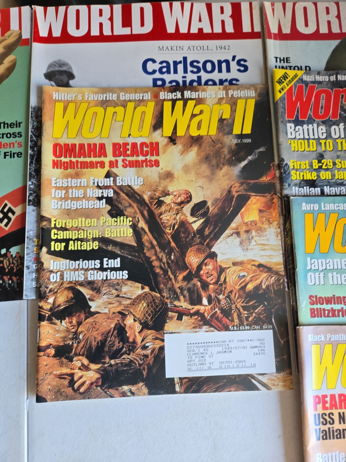 1990s World War 2 Magazines Back Issues Lot Of 34
