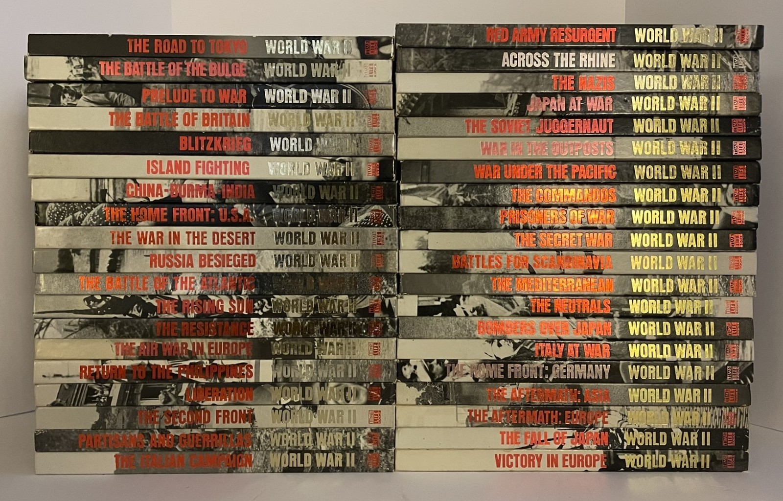 Complete Time-Life World War II Series 39 HC Books 1976-1983 WWII History