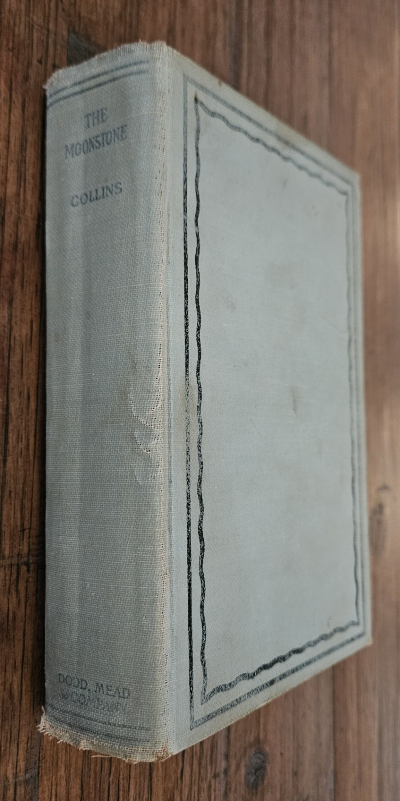 Vintage Book The Moonstone by Wilkie Collins Hardcover Printed In GreatBritain