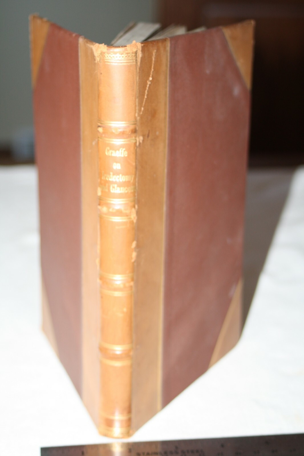 1859 Graeffe On Iridectomy and Glaucoma Three Memoirs on Iridectomy T Windsor