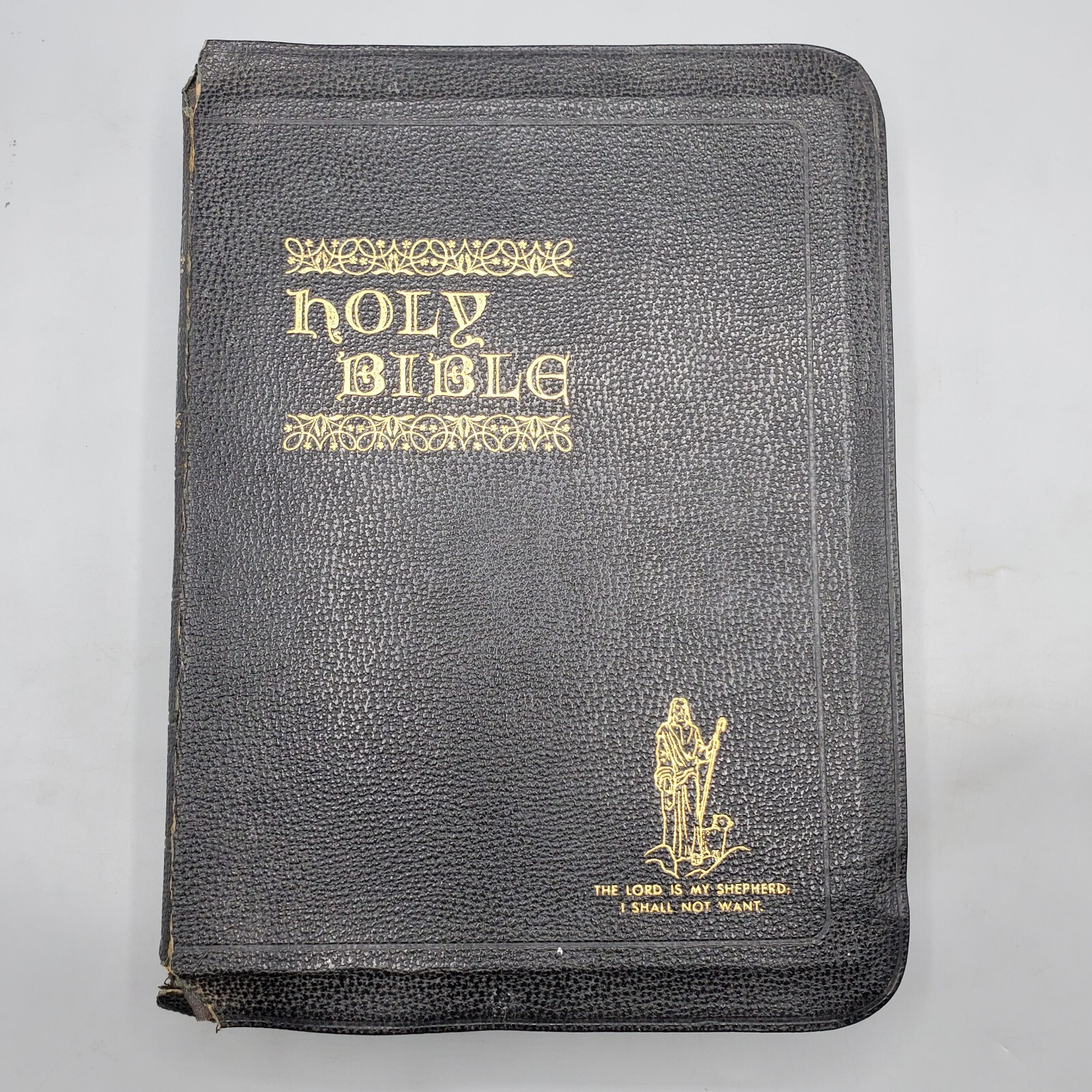 The Good Leader Holy Bible King James Version KJV 1946 Thumb Indexed Illustrated