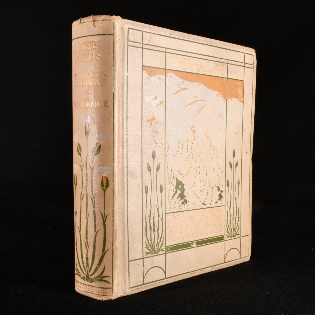 1904 The Alps W Martin Conway A D McCormick First Edition Limited Edition Ill…