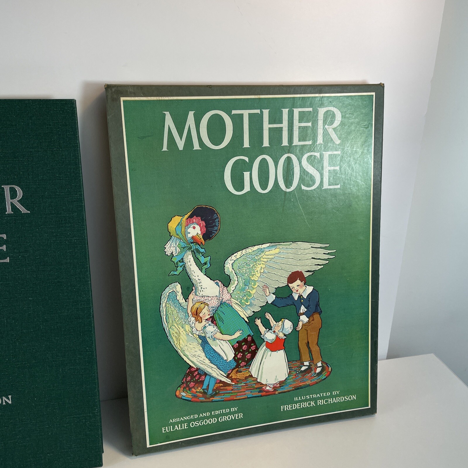 Vintage 1915 Mother Goose Book Volland Edition Grover & Richardson Donohue & Co