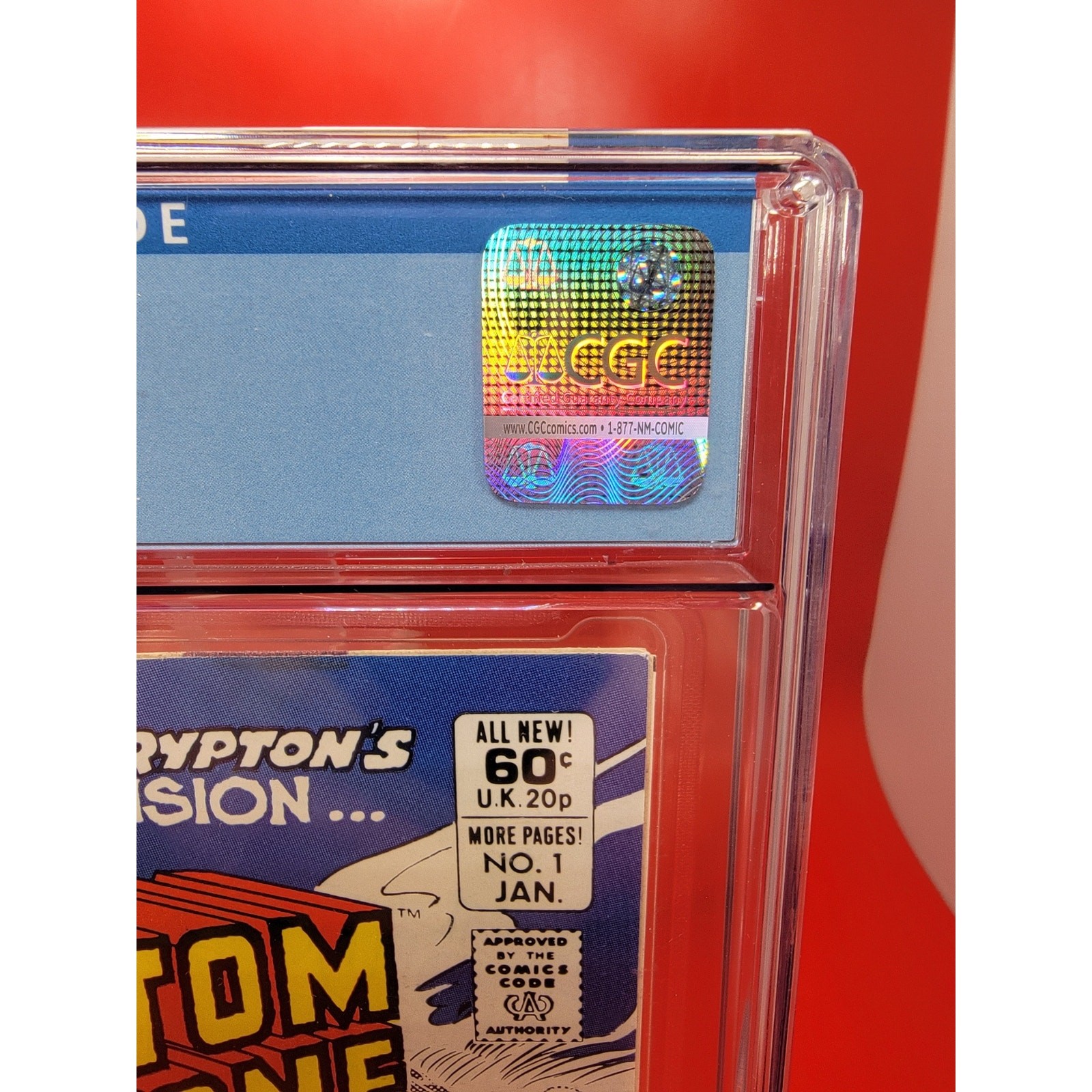 Superman Presents the Phantom Zone 1 DC Comics 1982 CGC 9.6