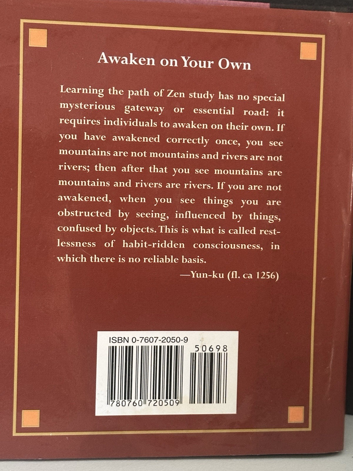Thomas Cleary – TEACHINGS OF ZEN – Barnes and Noble – 1998 VTG Hardcover w DJ