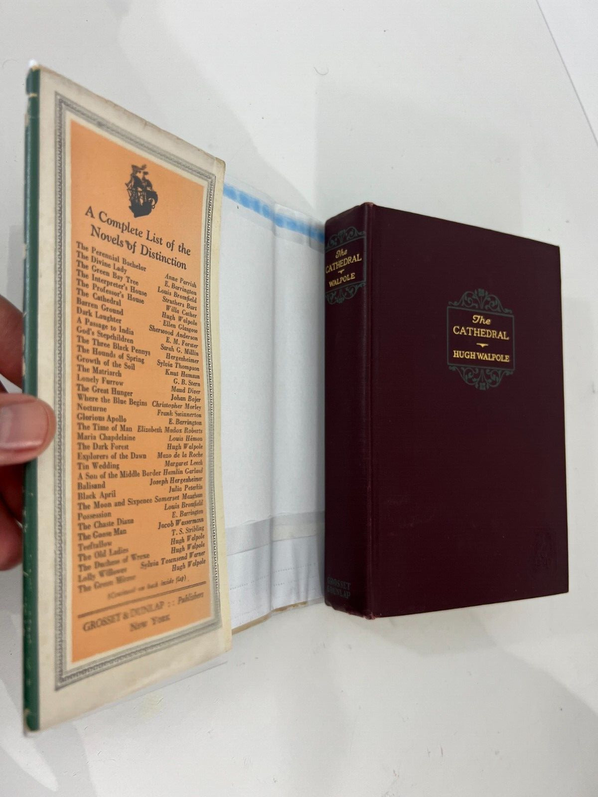 The Cathedral by Hugh Walpole | Published 1922- Hardcover