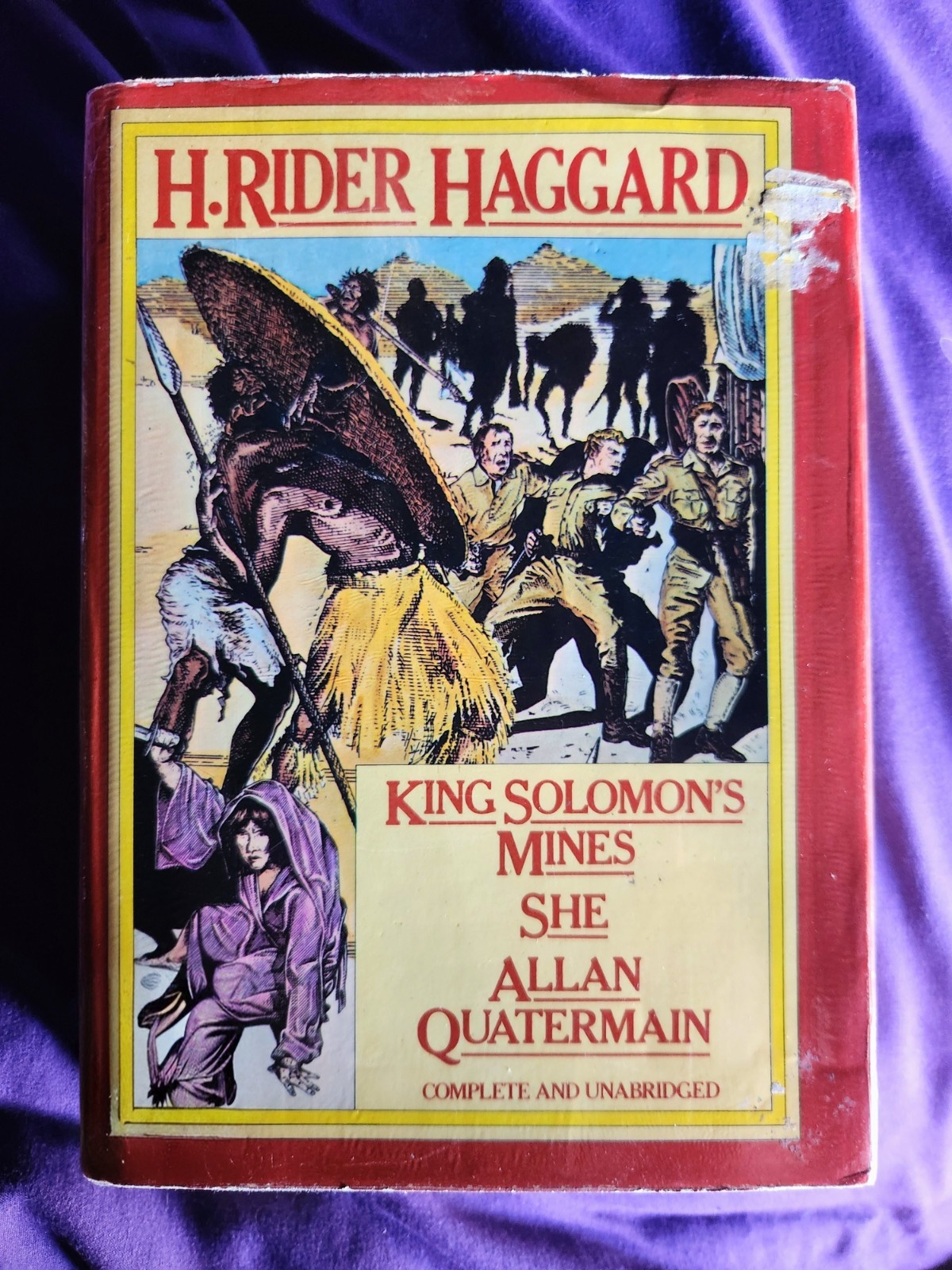 H.RIDER HAGGARD: KING SOLOMON S MINES, SHE & ALLAN QUARTERMAIN *1ST EDITION 1979