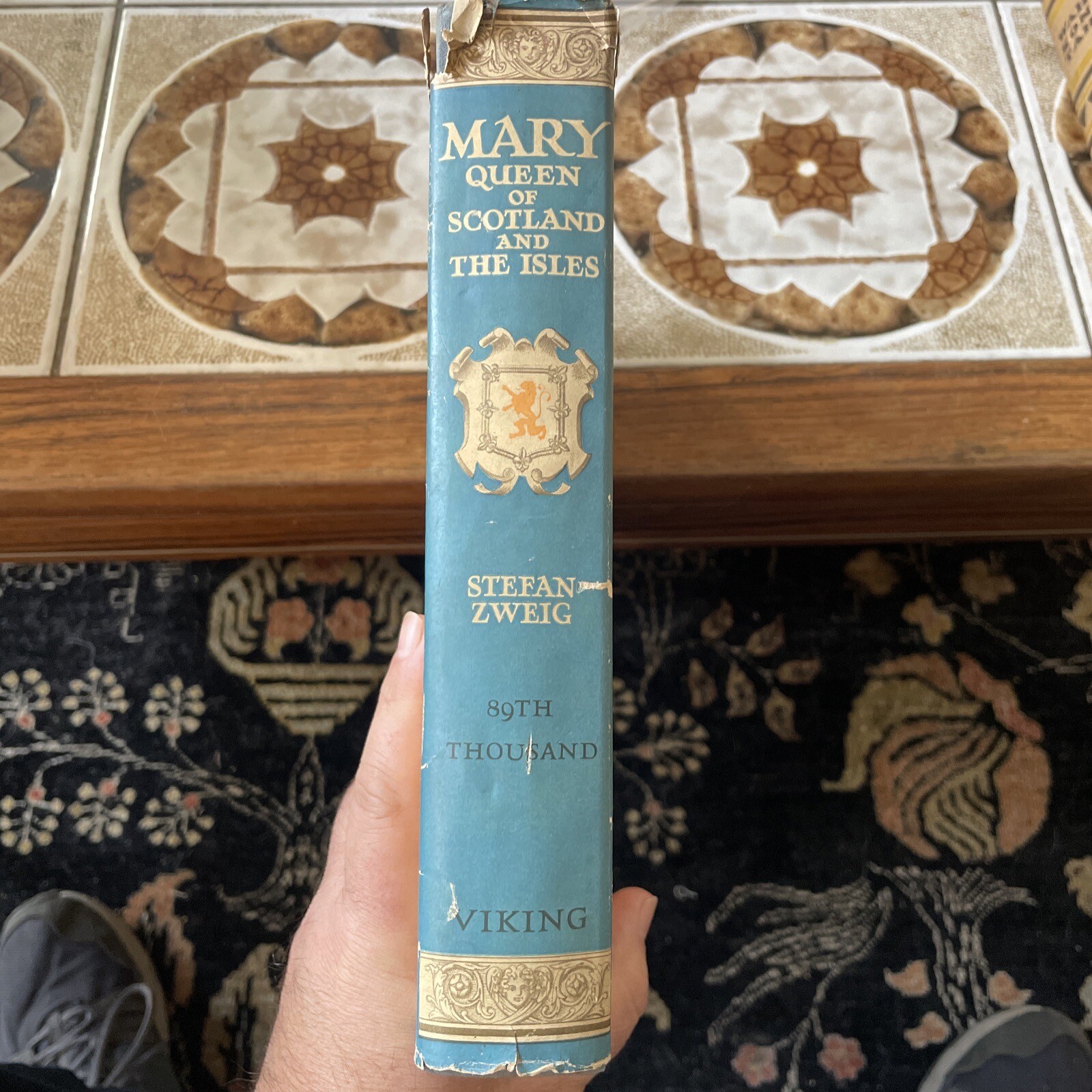 1935 „Mary Queen Of Scotland and the Isles“ By Stefan Zweig HC DJ Illustrated