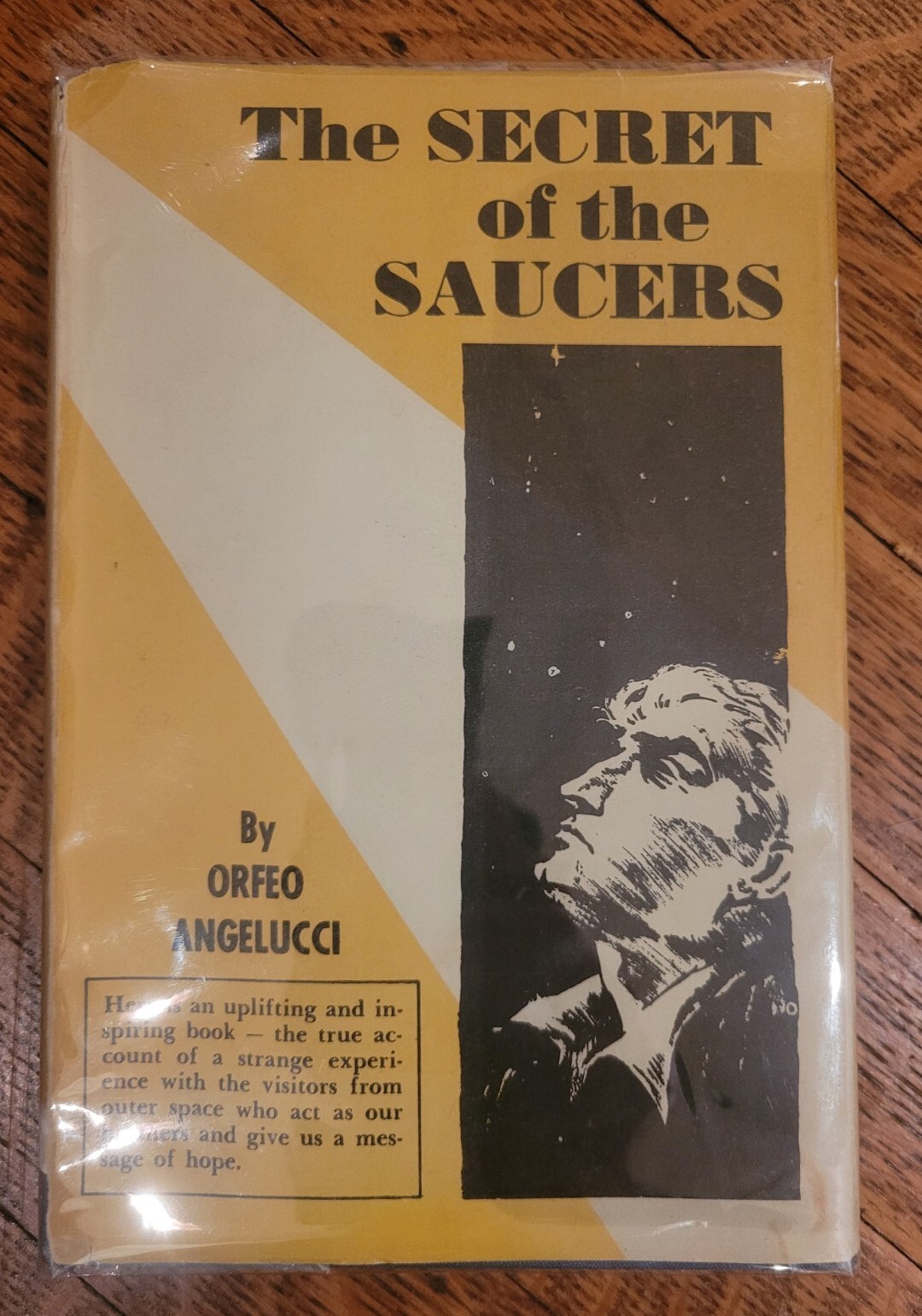 SECRET OF THE SAUCERS. Orfeo Angelucci. 1955. Amherst Press. 1st Edition.