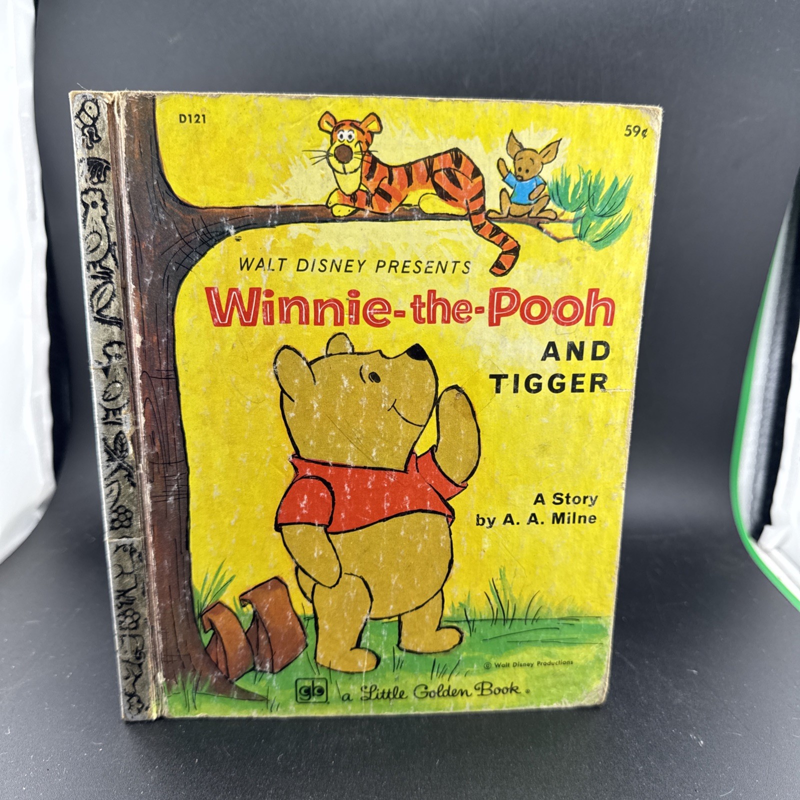 Vintage Winnie The Pooh And Tigger Book Little Golden Walt Disney 1975