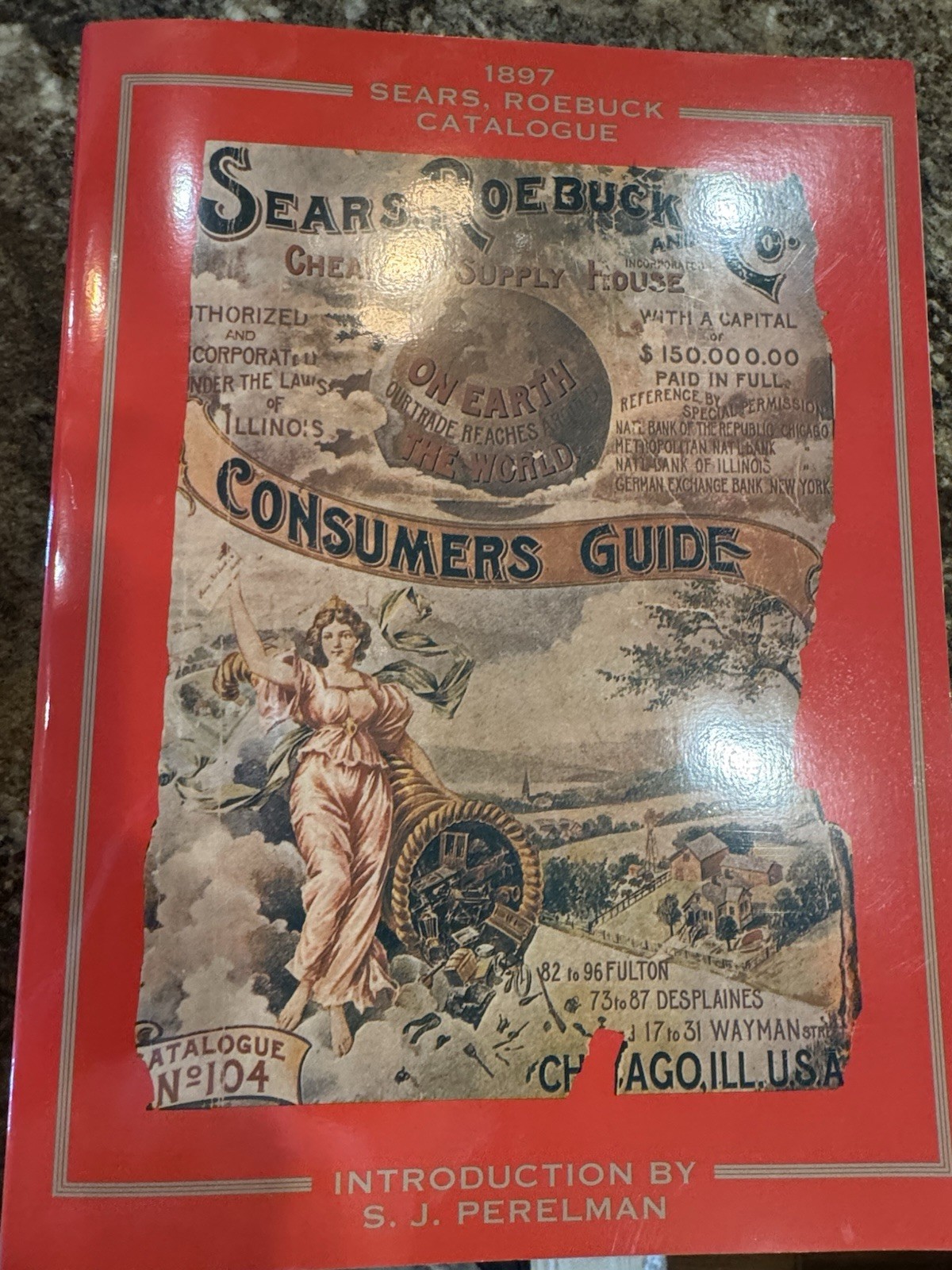 1897 Sears Roebuck Catalogue Consumer’s Guide Facsimile Reprint Paperback