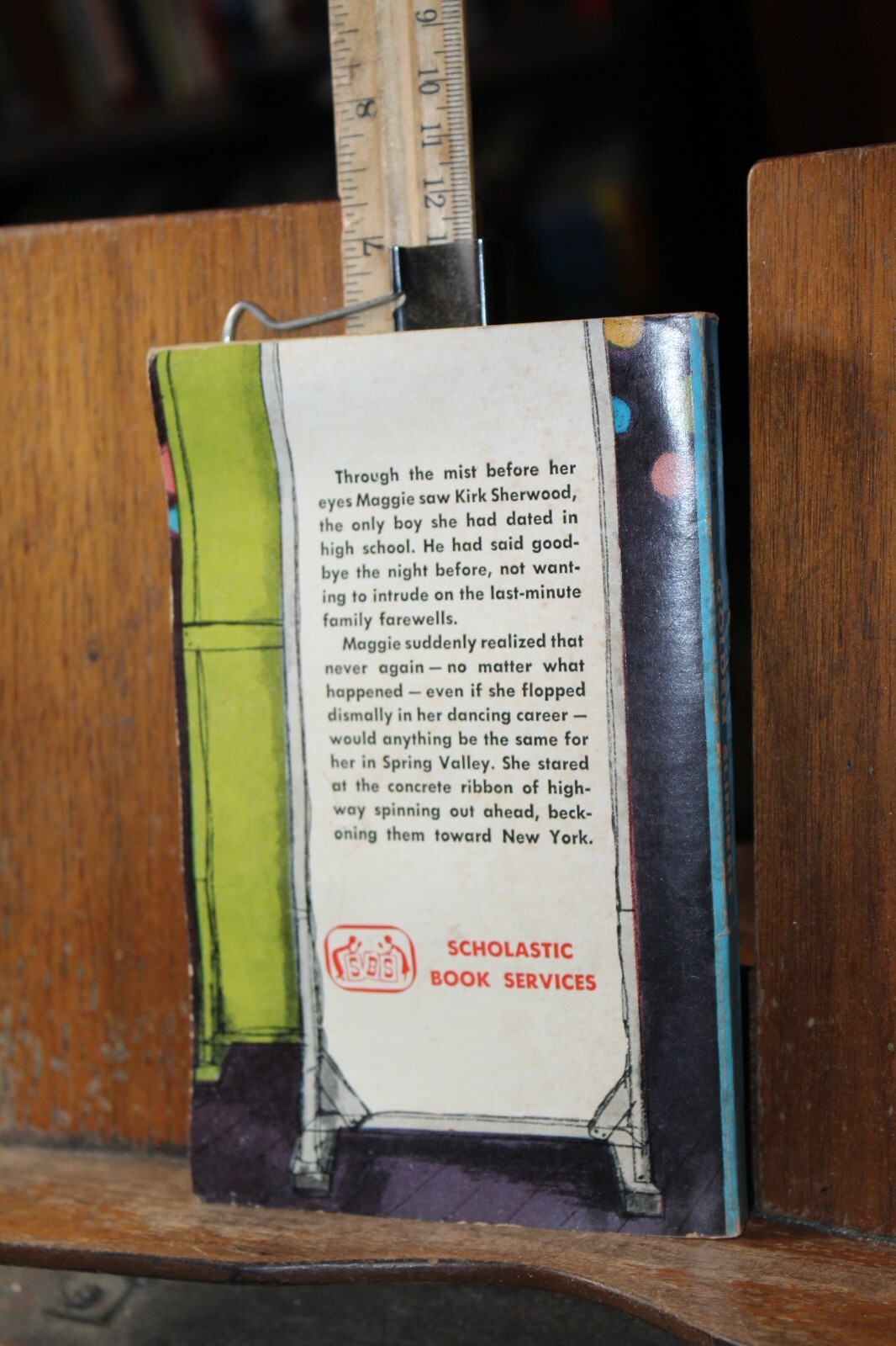 1964 Golden Slippers Lee Wyndham Scholastic Paperback