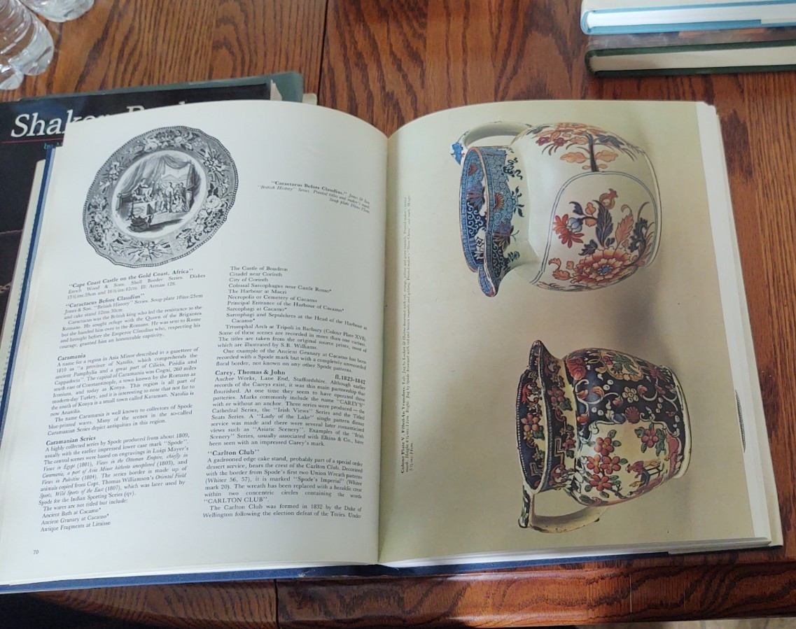 Dictionary Blue and White Printed Pottery 1780-1880, A.W. Coysh
