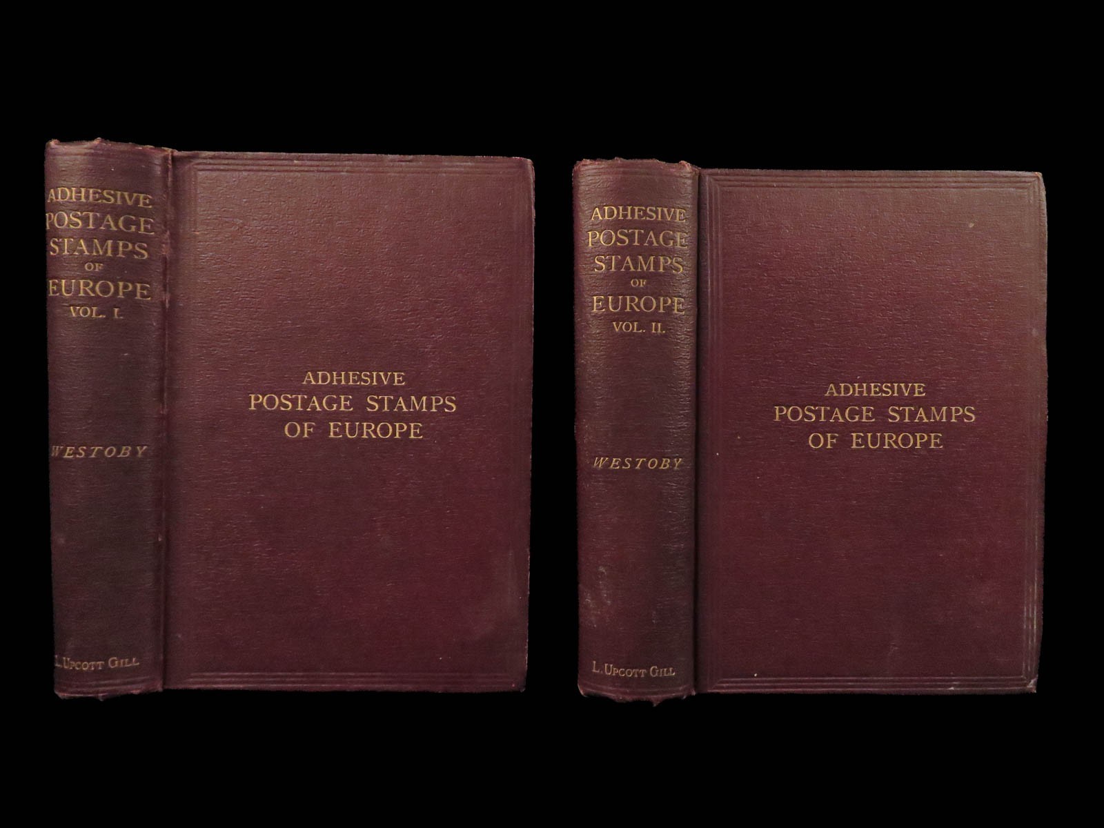 Adhesive Postage Stamps of Europe – Westoby – 1898 | First Edition, 2 Volumes