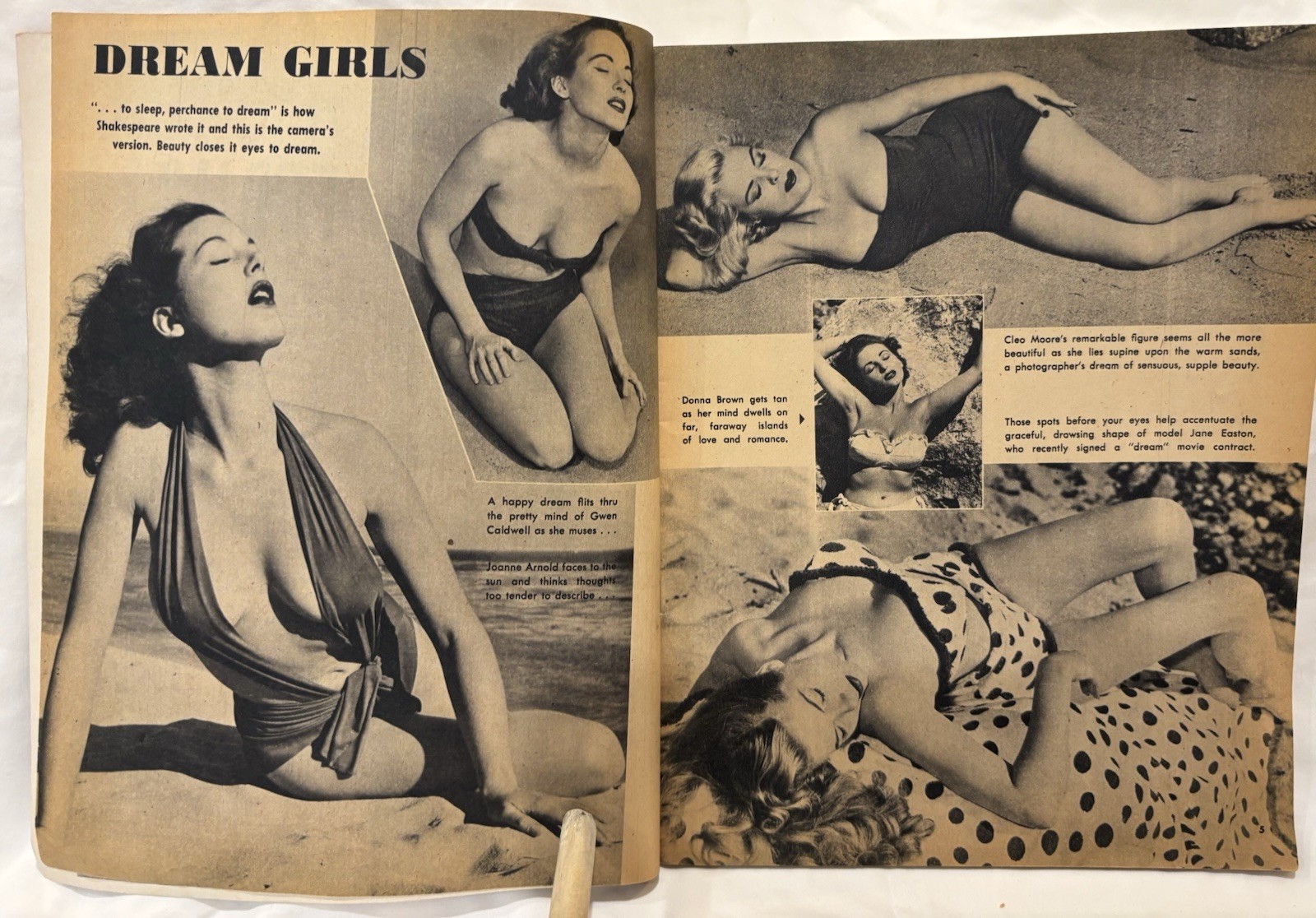 Frolic Magazine Apr 1952 Vol 1 No.5 MARILYN MONROE, Bunny Yeager & Others
