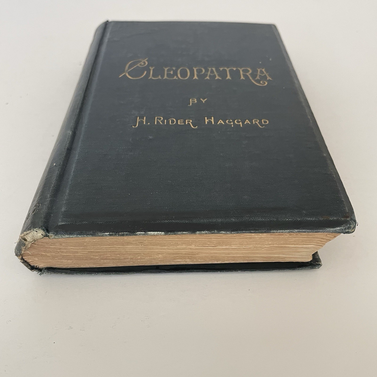 CLEOPATRA by H. Rider Haggard 1889 UK 1st Ed Hardcover Longmans Green & Co.