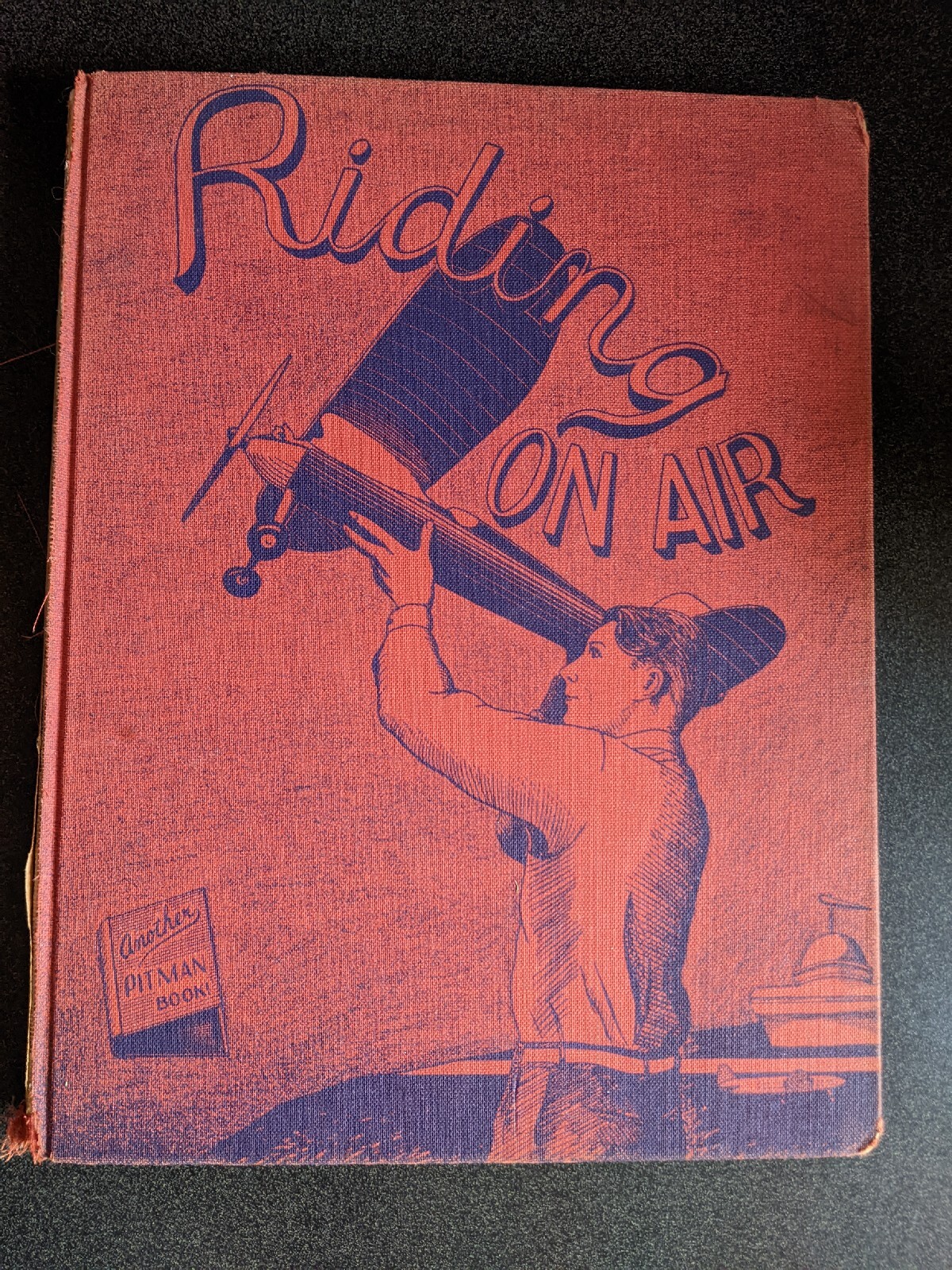 Vintage. Riding On Air: Merrill Hamburg Frederick Beddow 1944. Airplane Modeling
